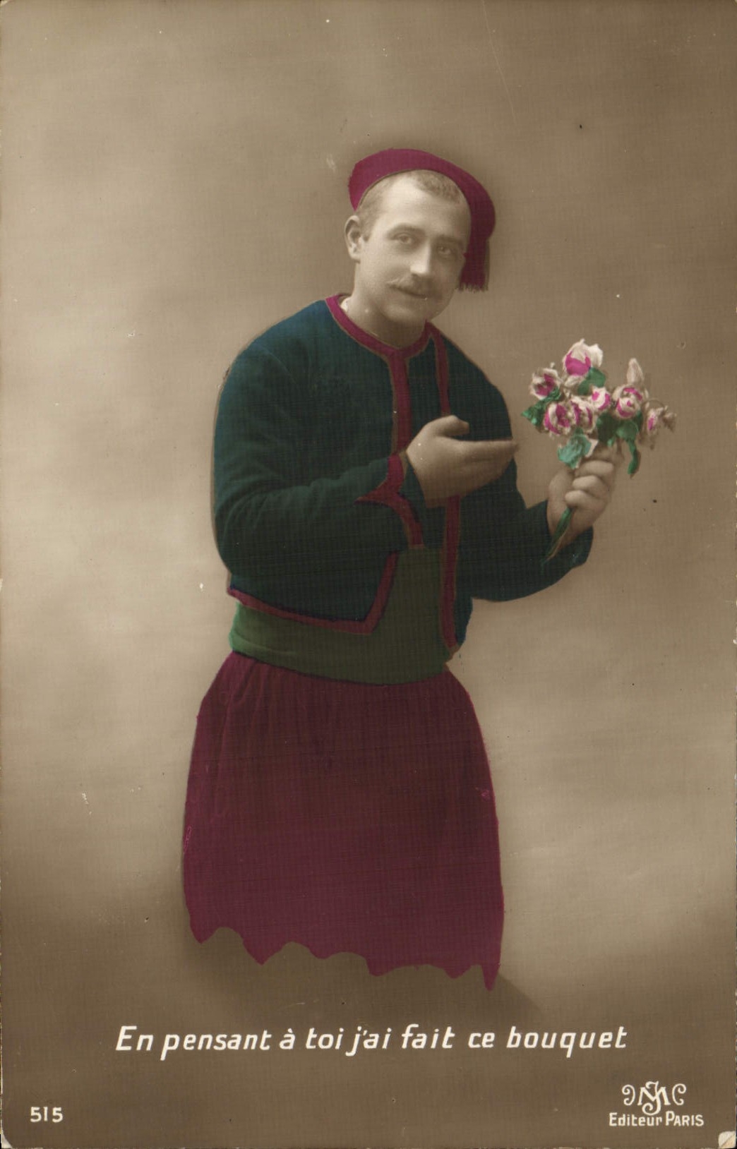 CPA Militaria Zouave