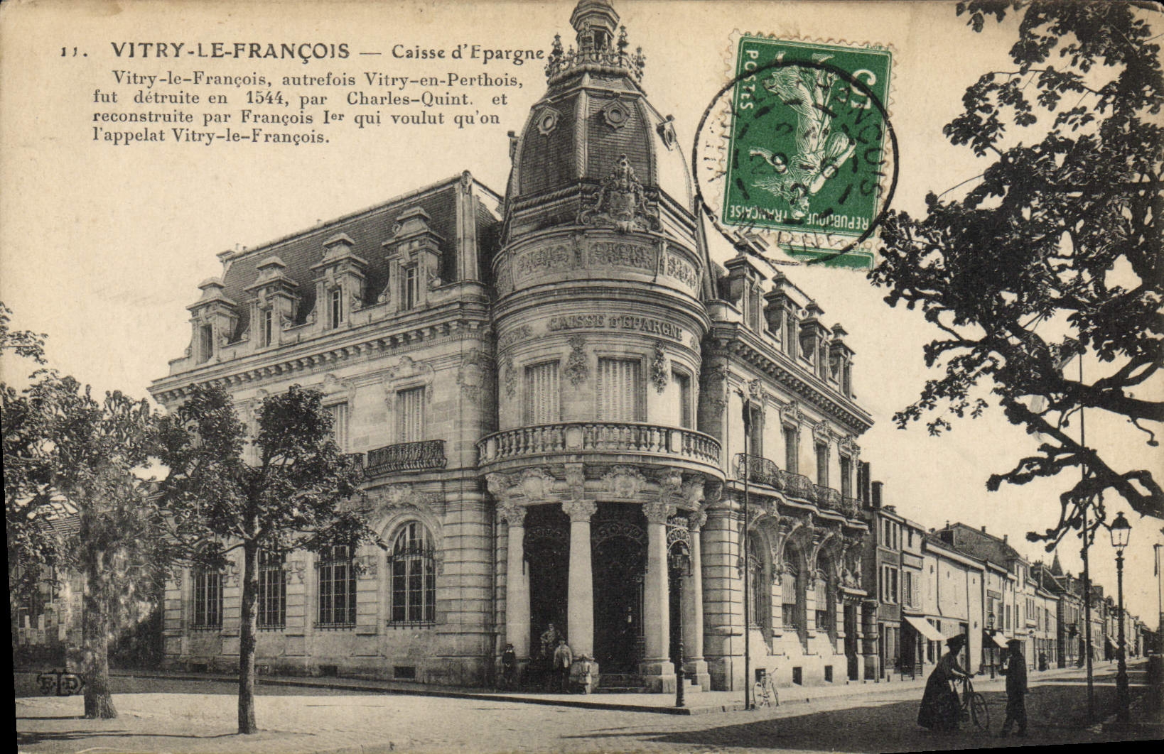 CPA Banque Caisse d'Epargne Vitry le Francois