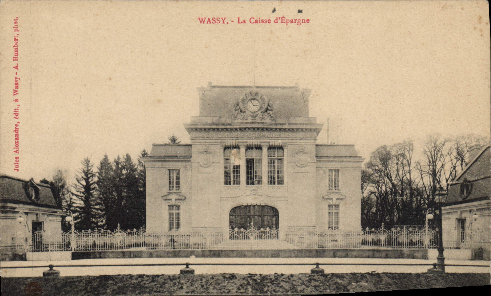 CPA Banque Caisse d'Epargne Wassy