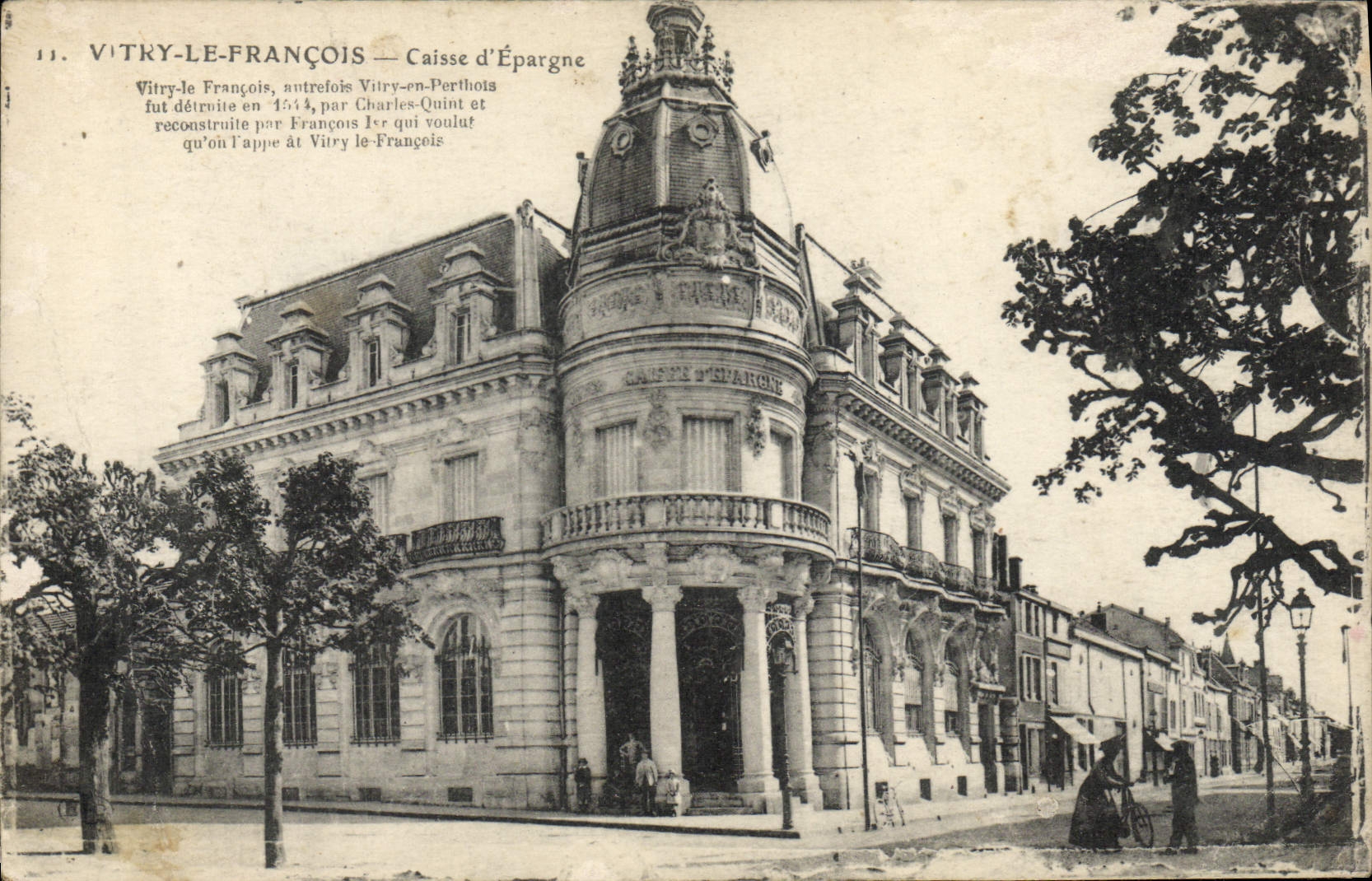 CPA Banque Caisse d'Epargne Vitry le Francois 