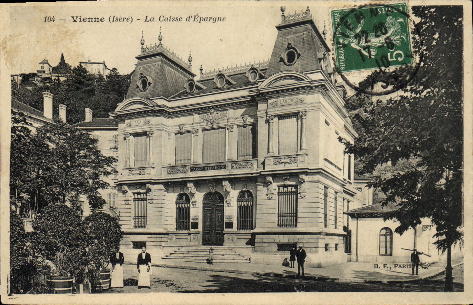 CPA Banque Caisse d'Epargne Vienne 
