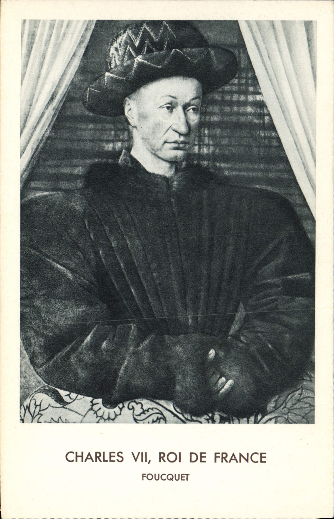 CPA Charles VII Roi de France