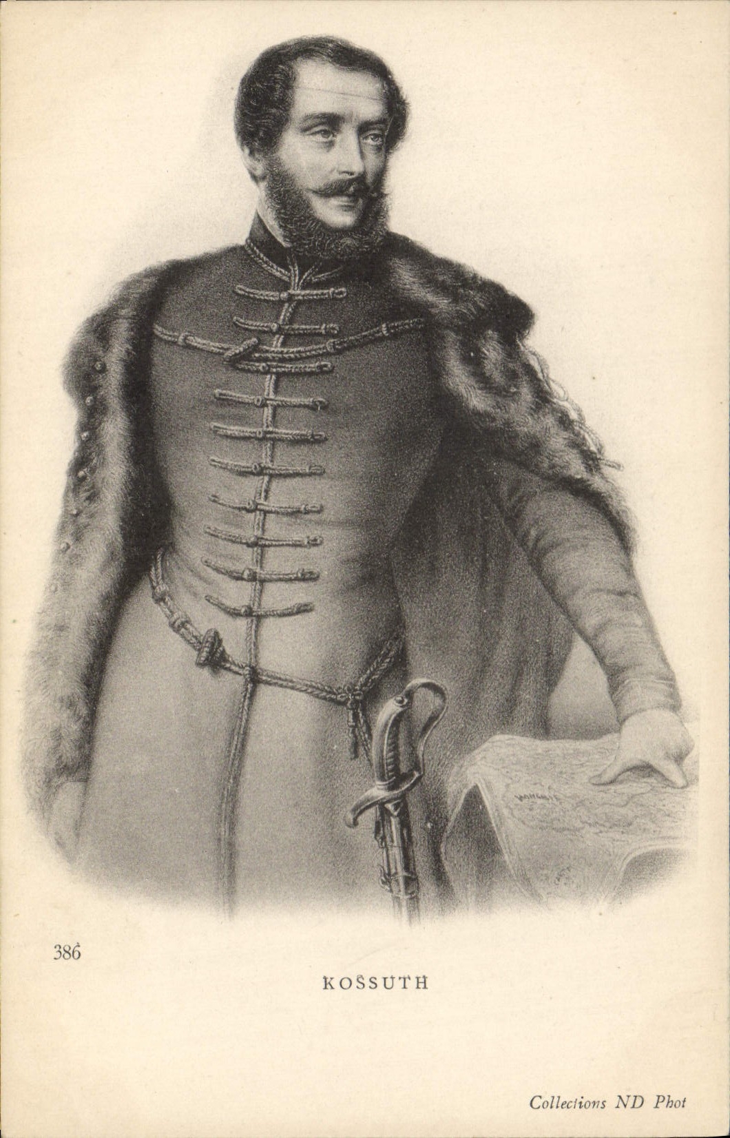 VINTAGE POSTCARD Kossuth