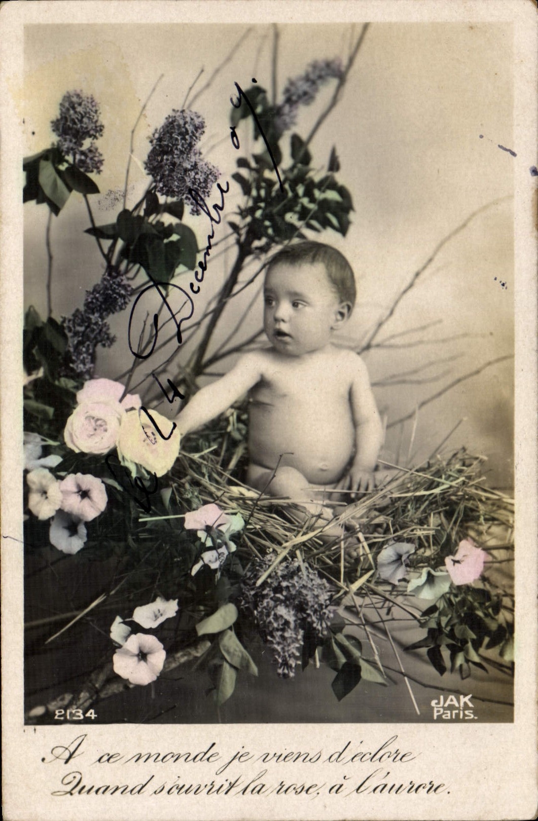 CPA Fantaisie Enfant Bebe