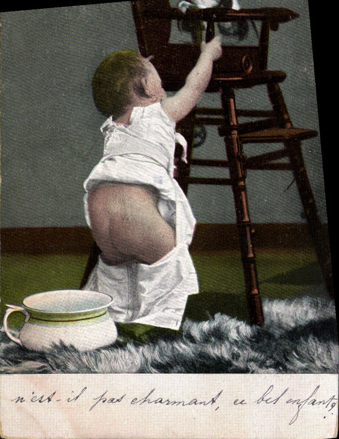 CPA Fantaisie Enfant Bebe