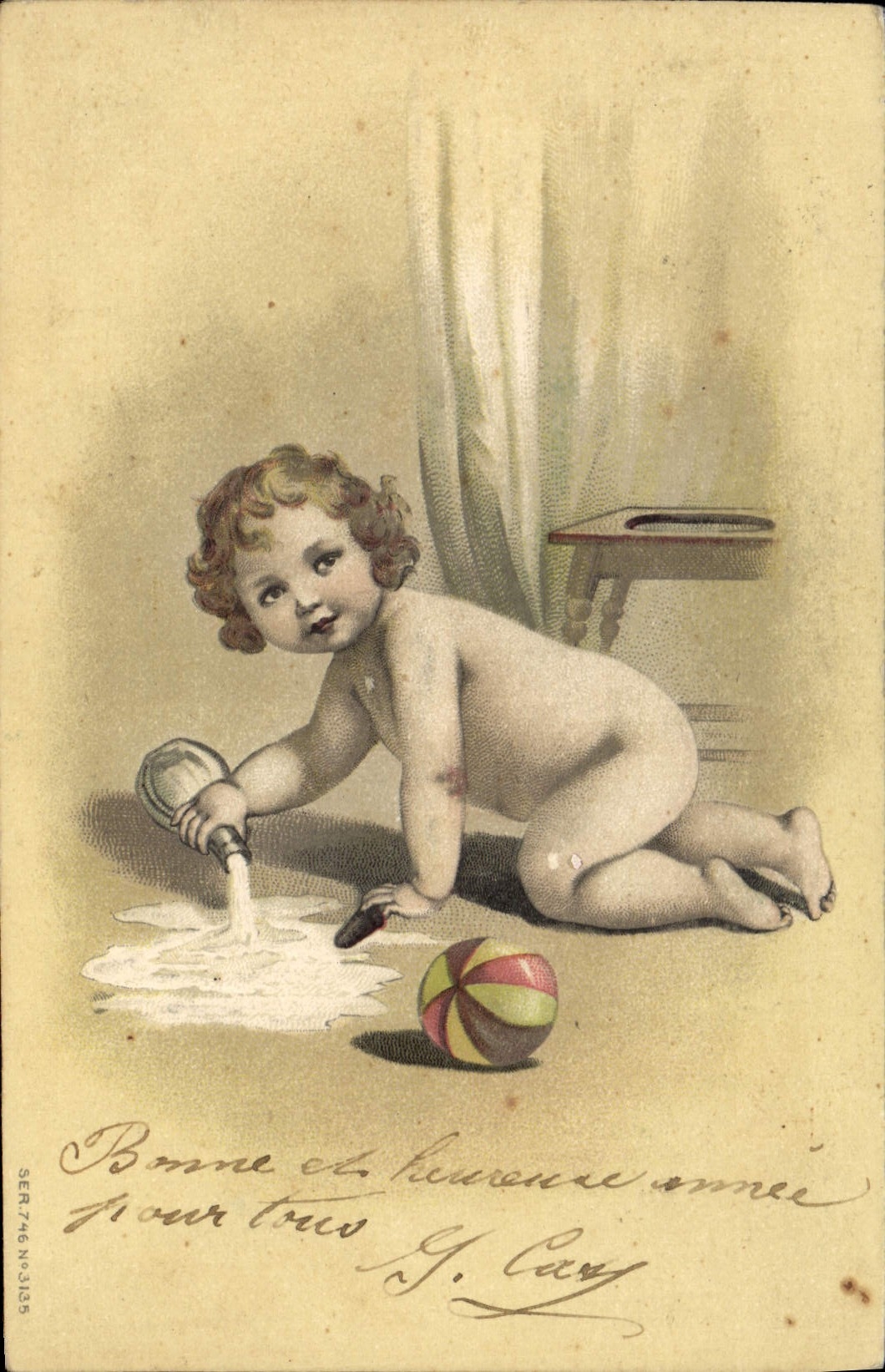 CPA Fantaisie Enfant Bebe 