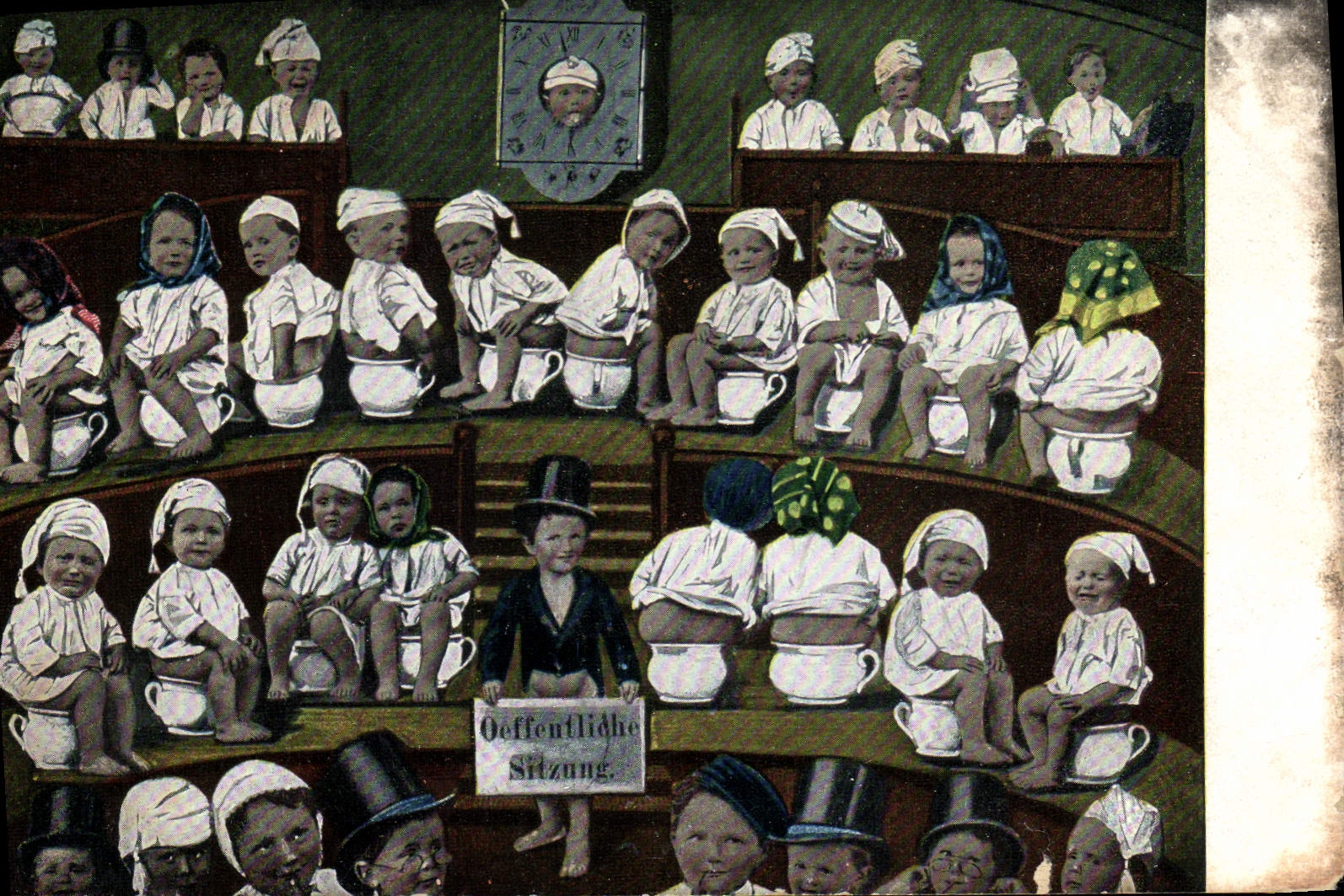 CPA Fantaisie Enfant Bebe 