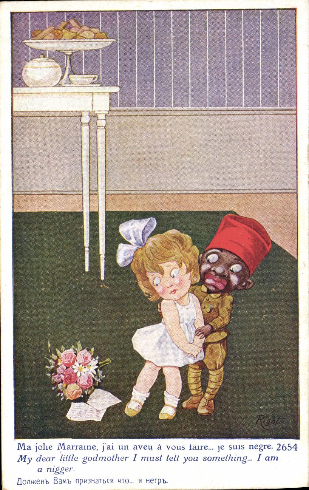 CPA Negre Enfant de couleur 