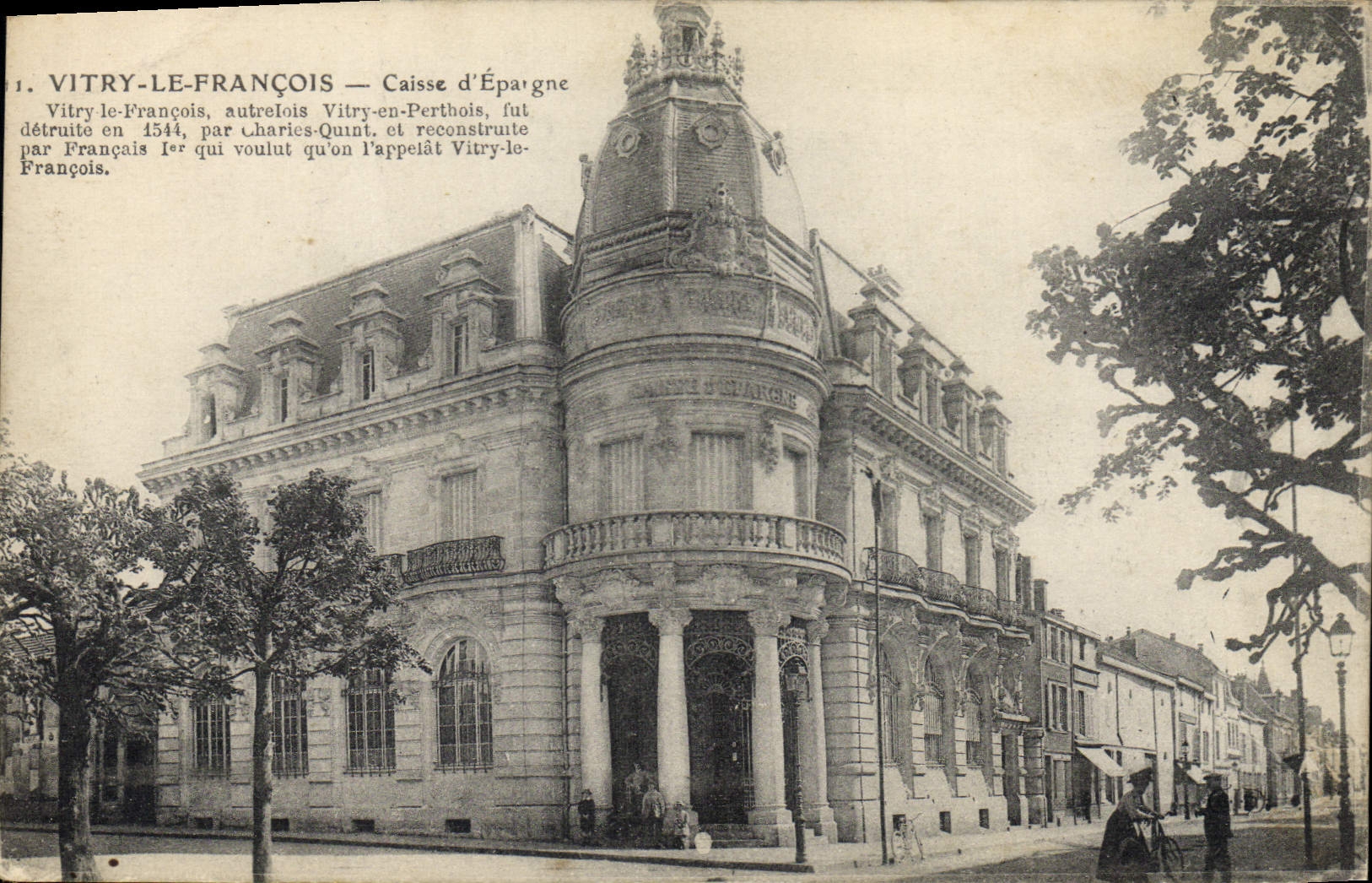 CPA Banque Caisse d'Epargne Vitry le Francois