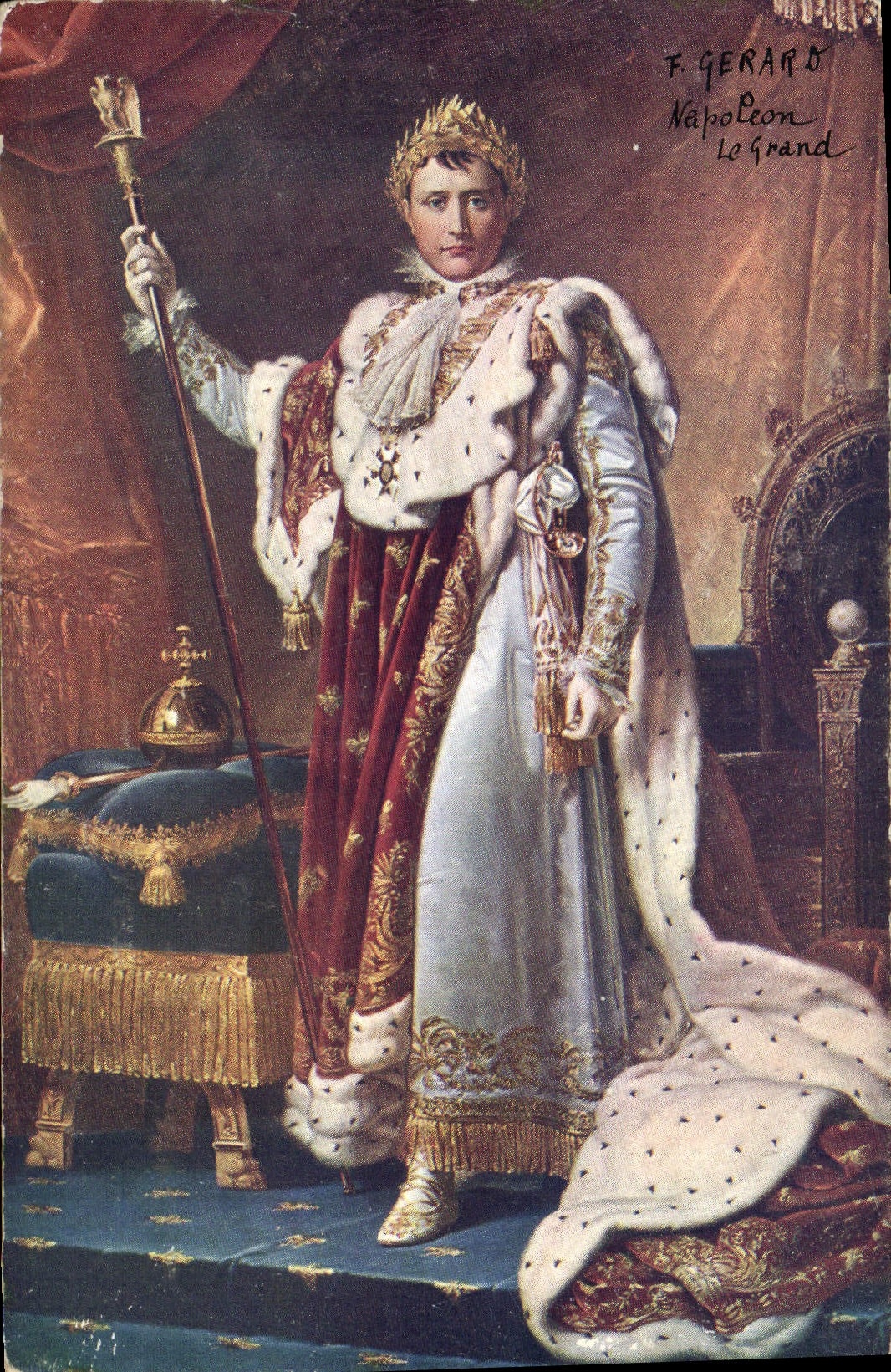 CPA Napoleon 1er le Grand Gerard Musee de Versailles