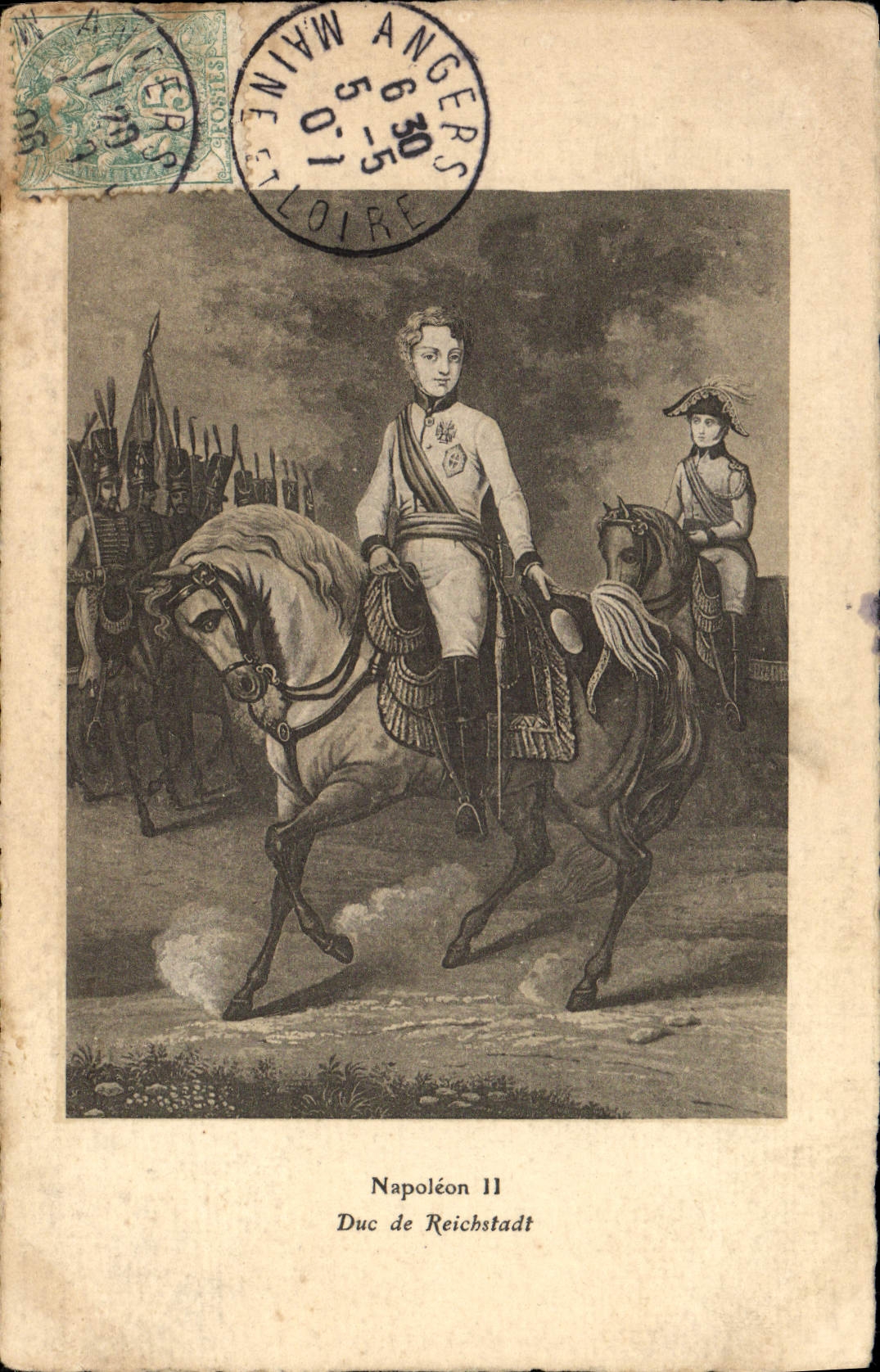 CPA Napoleon 1er Napoleon II Duc de Reichstadt