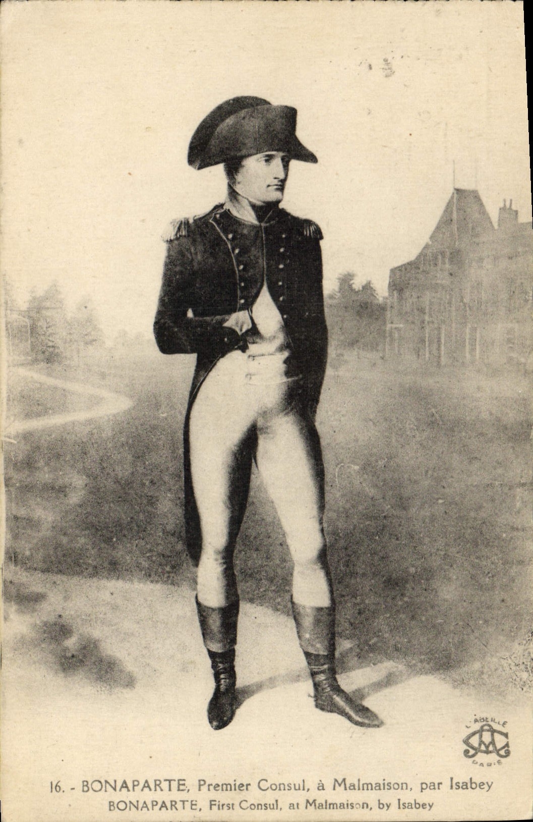 CPA Napoleon 1er Bonaparte Premier Consul a Malmaison par Isabey 