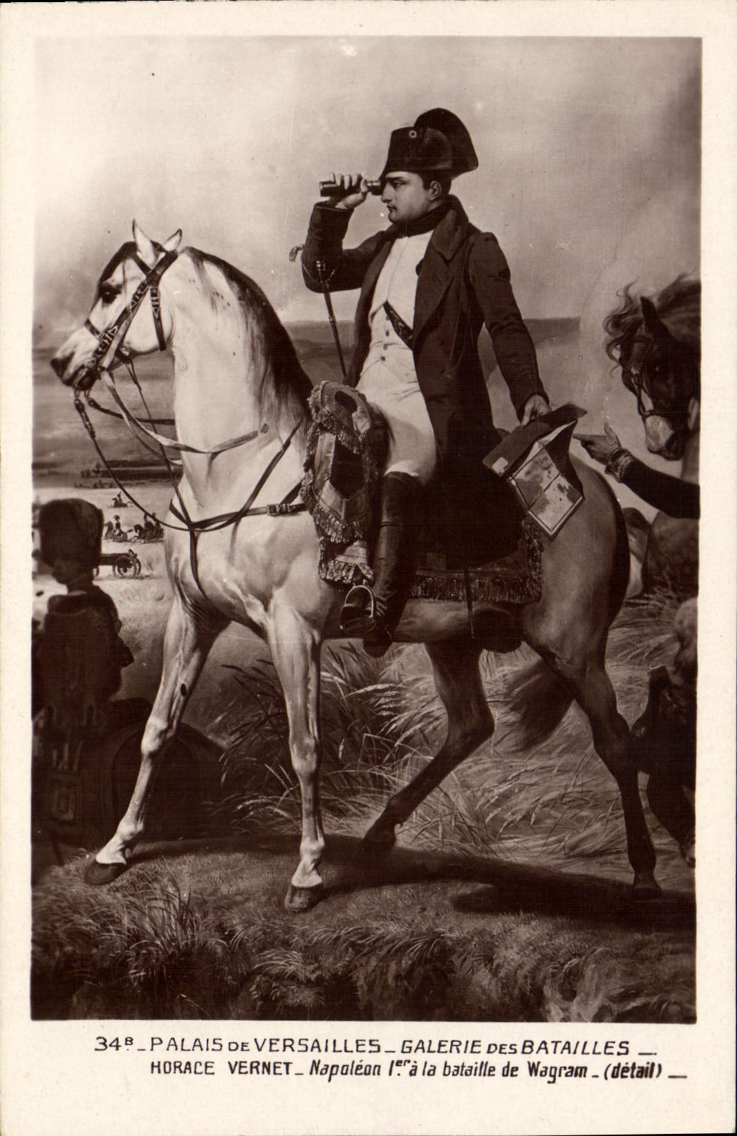 CPA Napoleon 1er Palais de Versailles Horace Vernet Bataille de Wagram