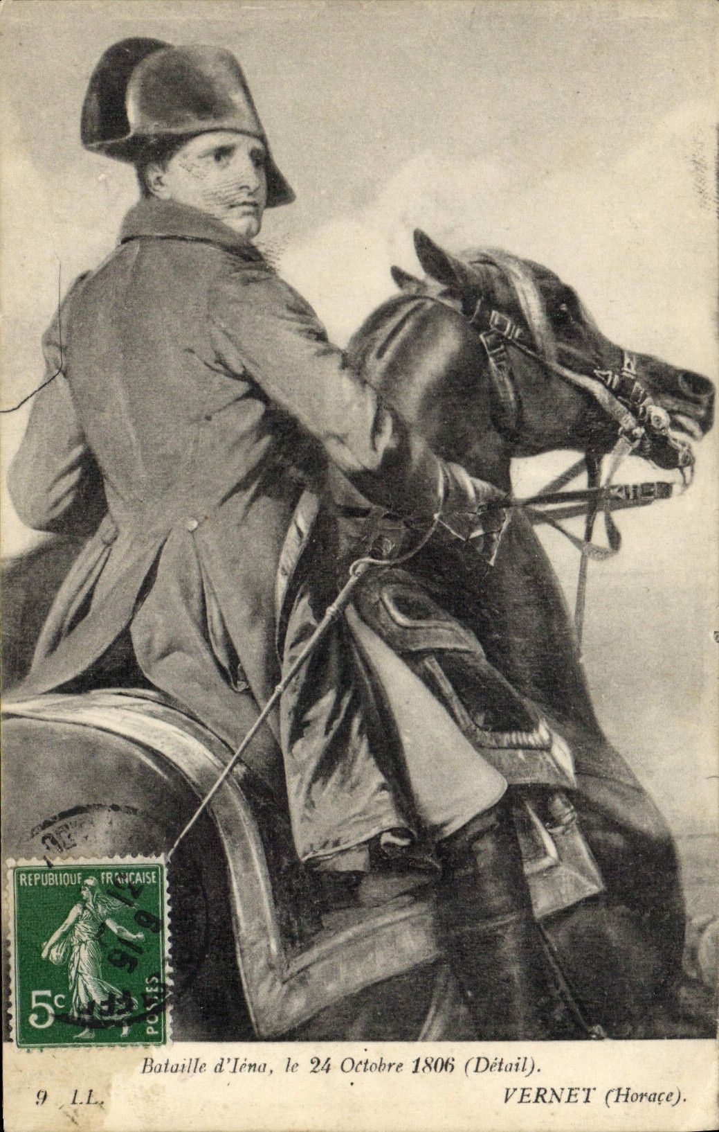 CPA Napoleon 1er Bataille d'Iena Vernet 