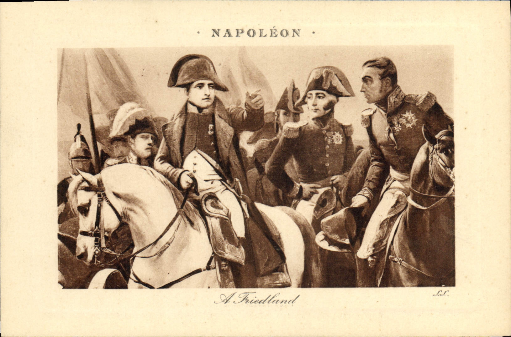 CPA Napoleon 1er A Friedland