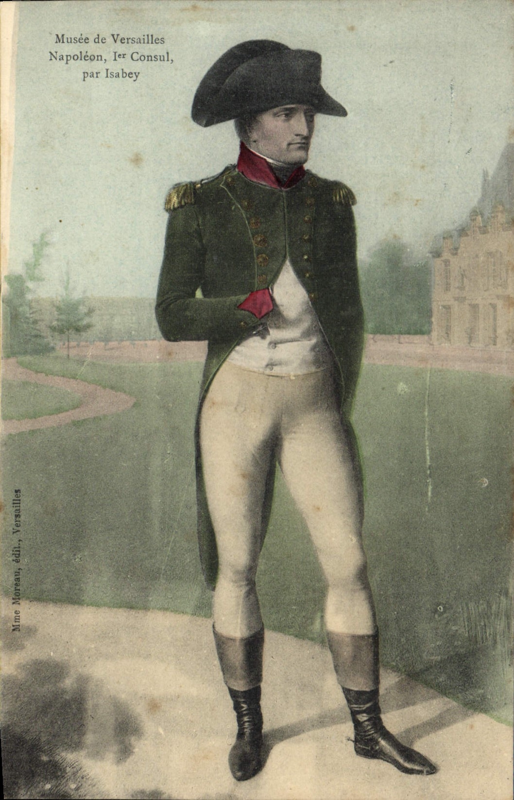 CPA Napoleon 1er Musee de Versailles 1er Consul par Isabey