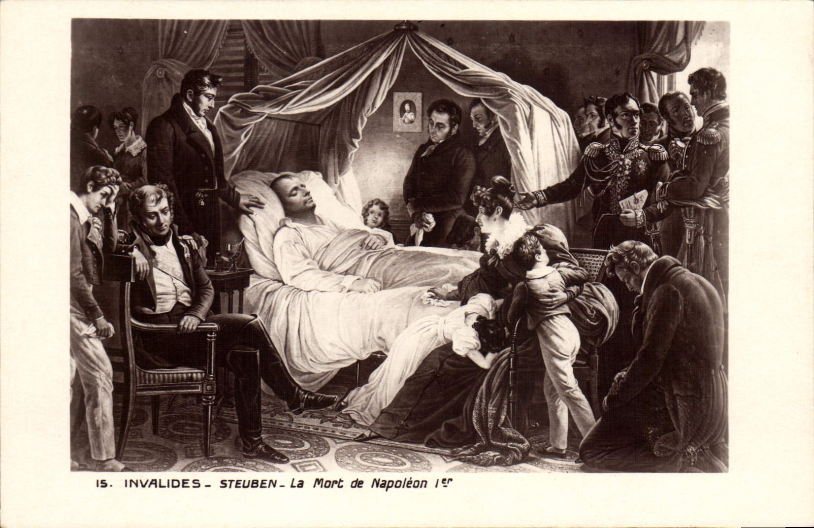 CPA Napoleon 1er Invalides Steuben Mort de Napoleon 1er
