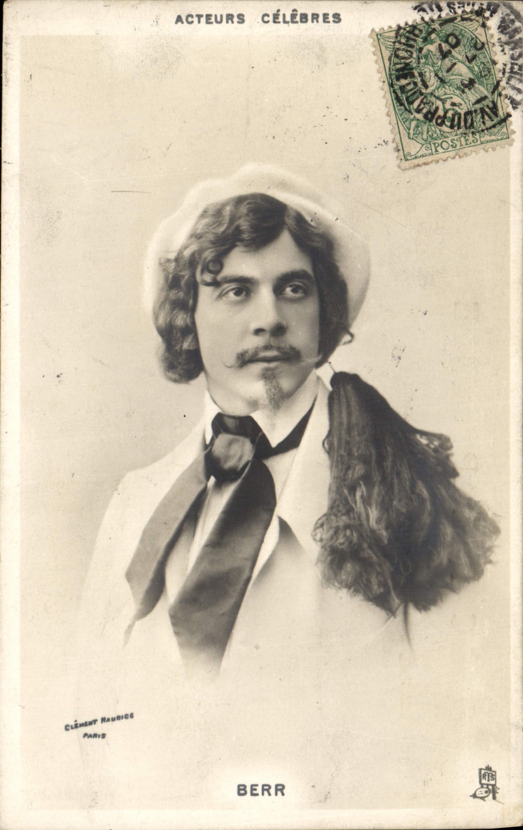 VINTAGE POSTCARD Berr Theater