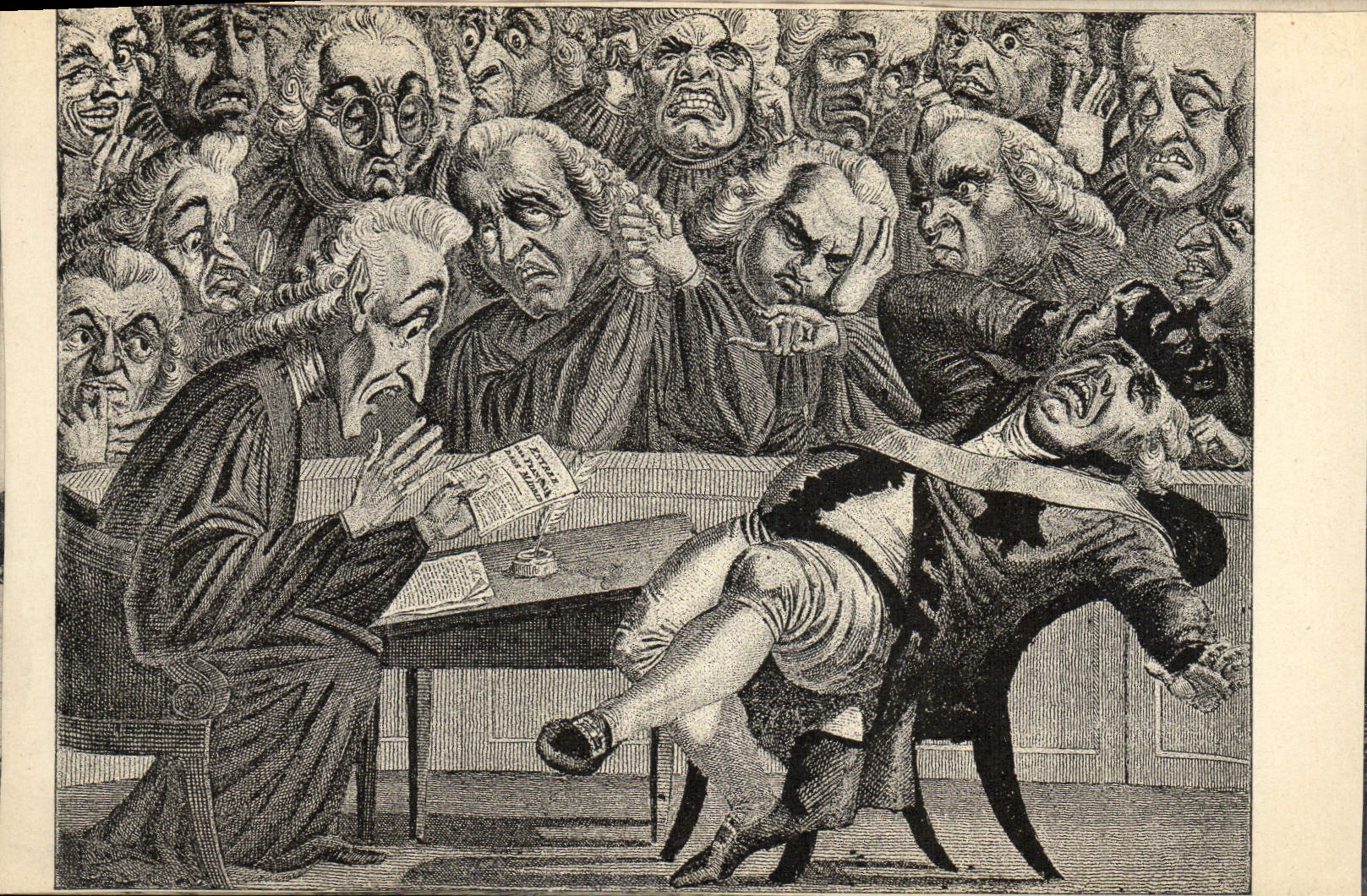 Lectura de Napoleon de la POSTAL de la VENDIMIA 1ra de las noticias de la entrada del francés en Madrid