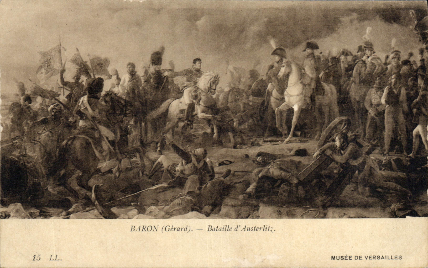 CPA Napoleon 1er Baron Bataille d'Austerlitz Musee de Versailles