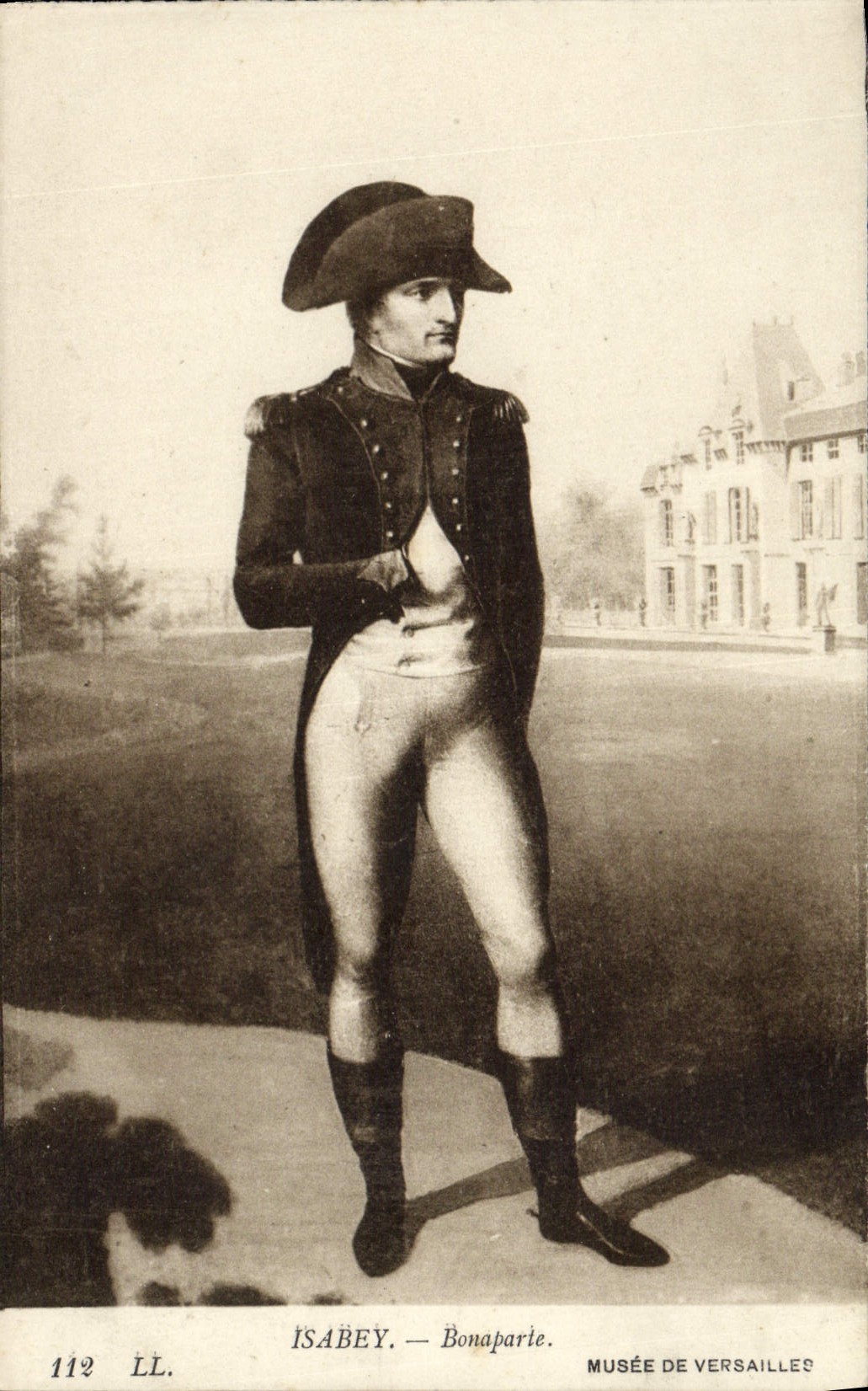 VINTAGE POSTCARD Napoleon 1st Museum of Versailles Isabey Bonaparte