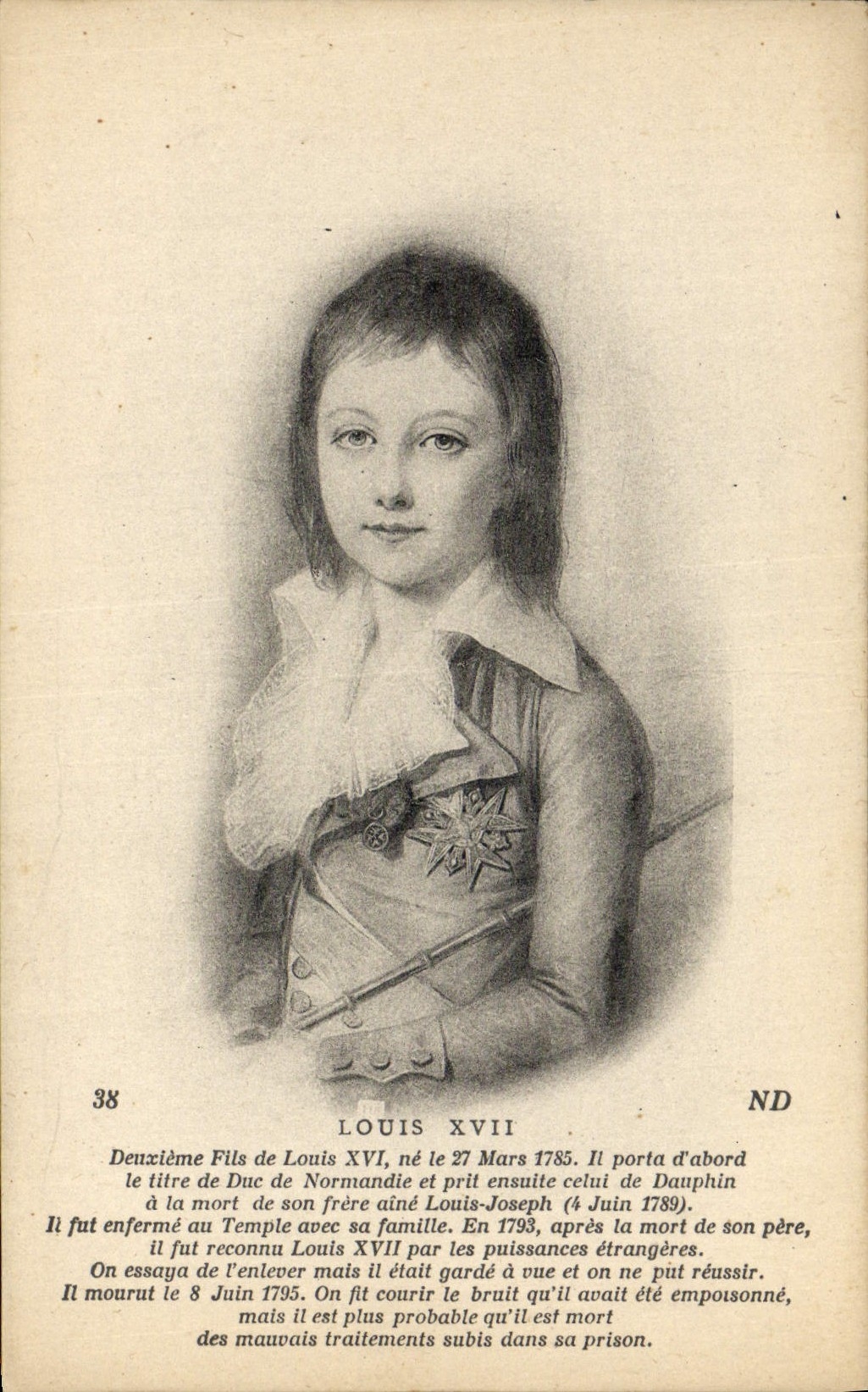 POSTAL Louis de la VENDIMIA XVII