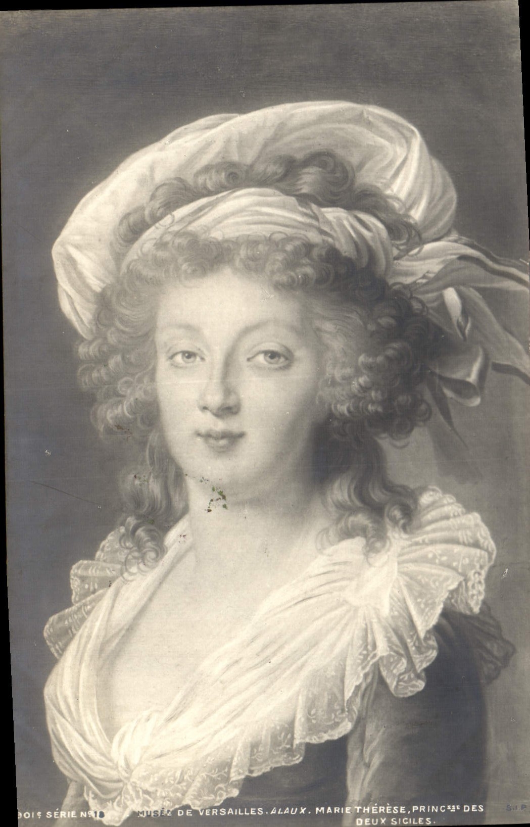 CPA Musee de Versailles Marie Therese Princesse des Deux siciles
