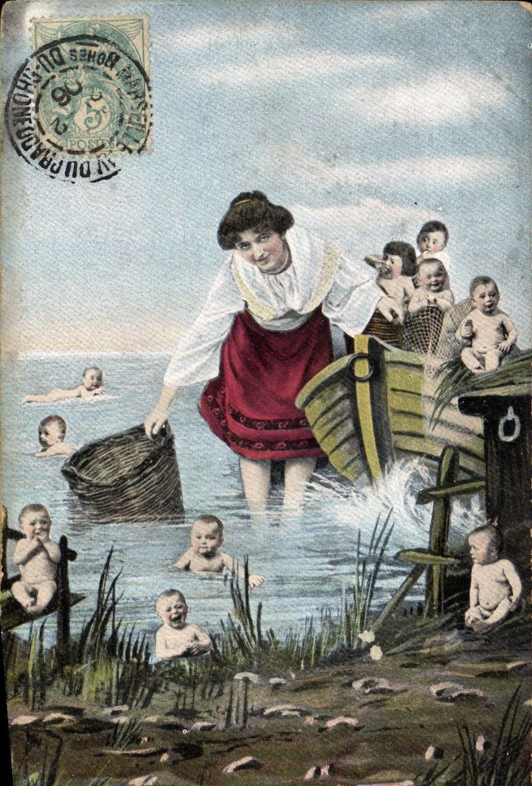 CPA Fantaisie Enfants Bebes 