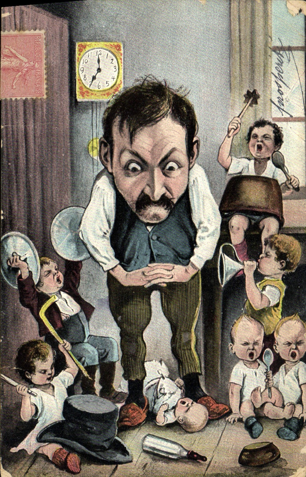 CPA Fantaisie Enfants Bebes