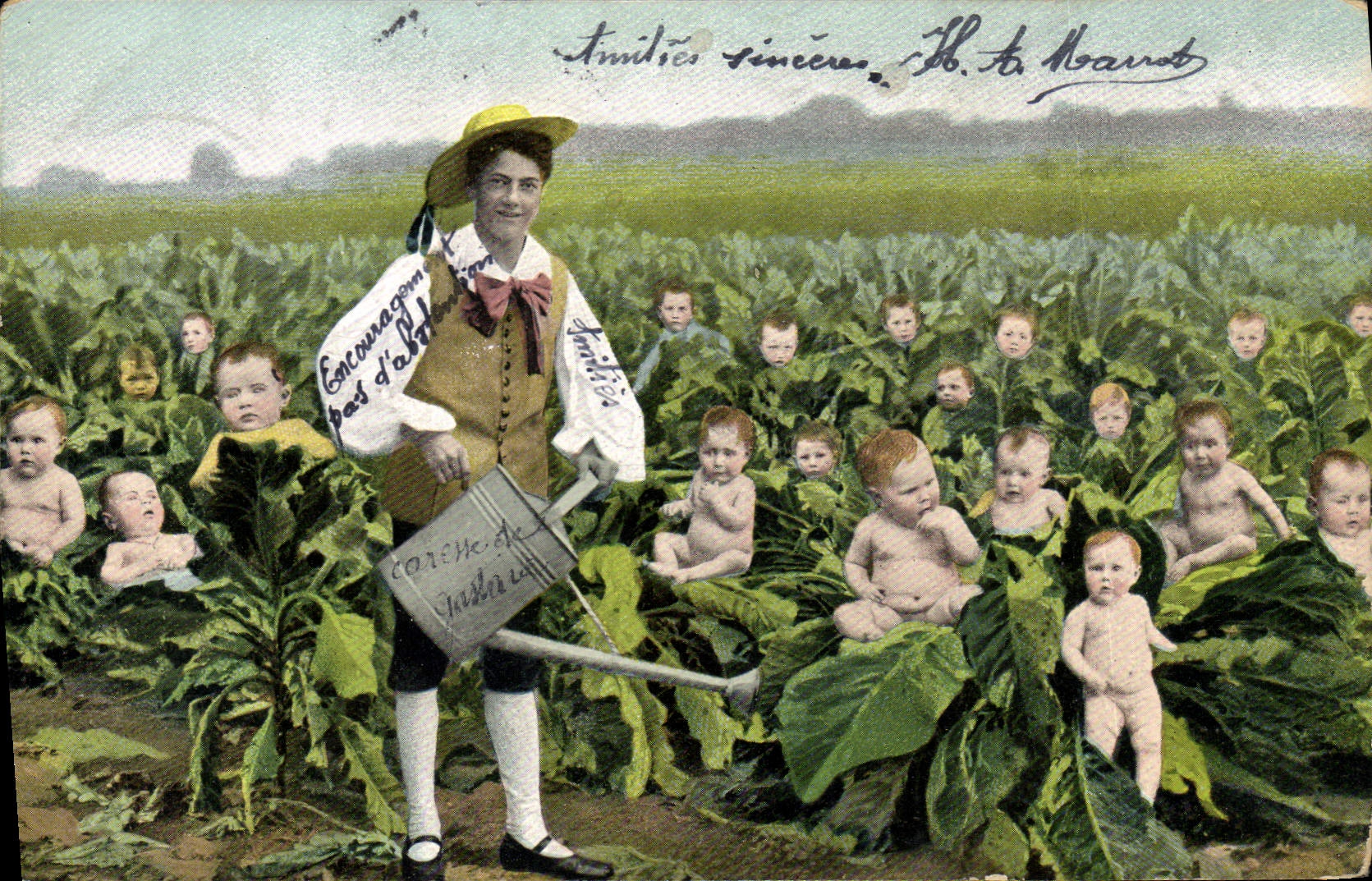 CPA Fantaisie Enfants Bebes 