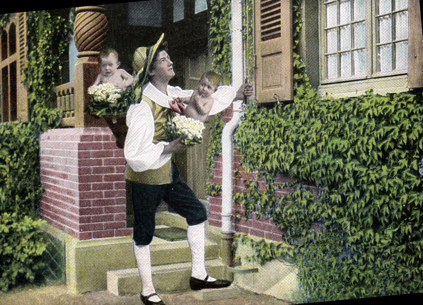 CPA Fantaisie Enfants Bebes 