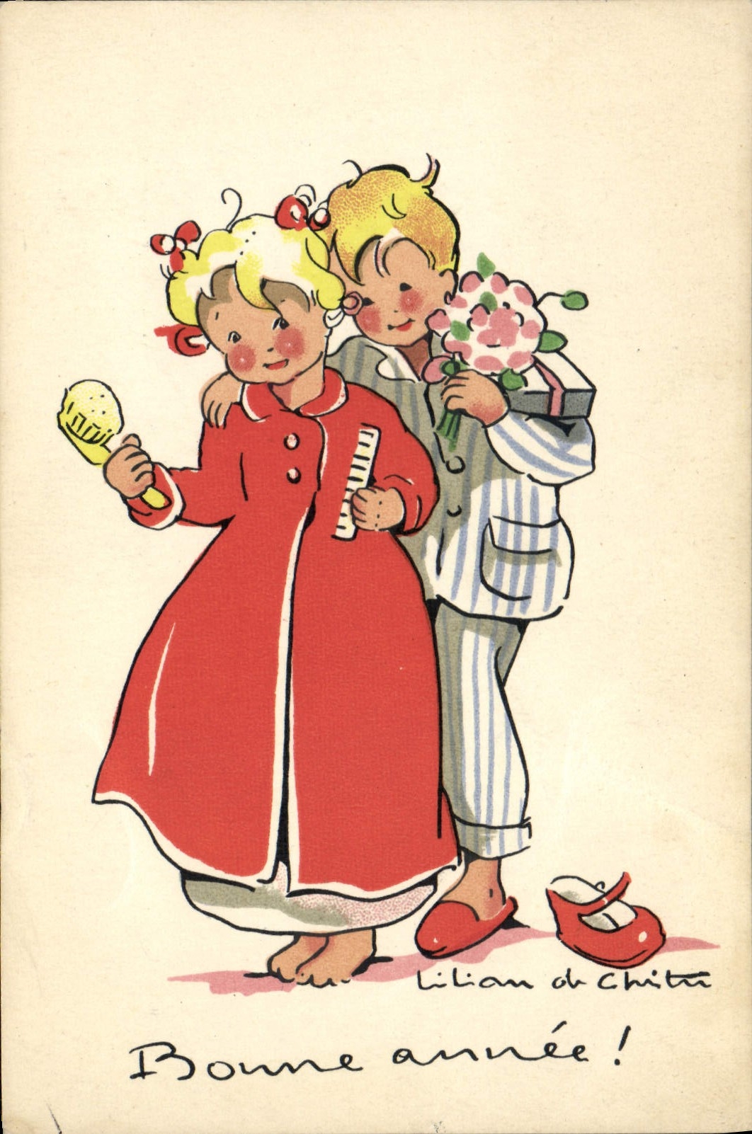 CPA Fantaisie Illustrateur Enfants