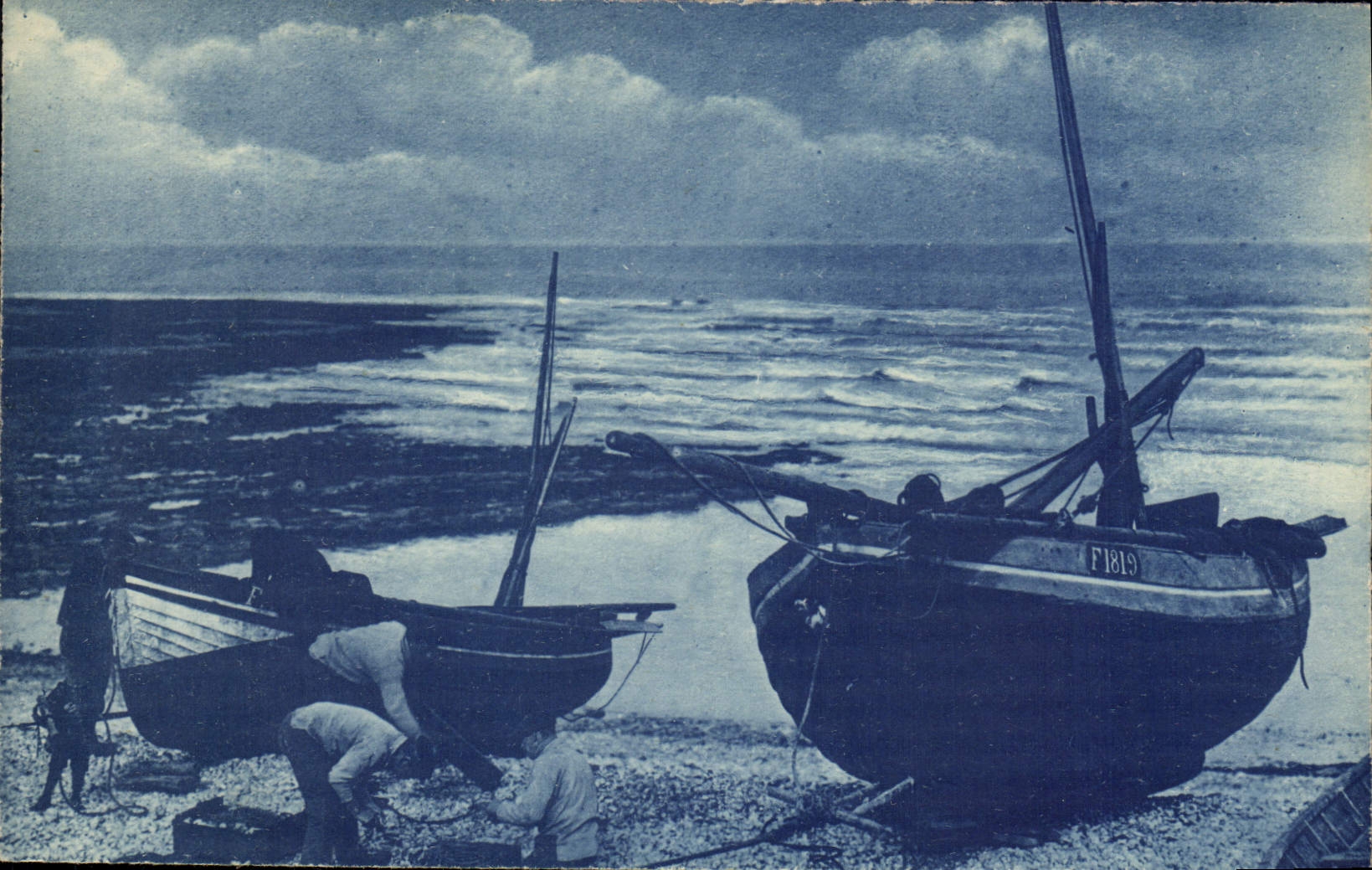 CPA Peche Bateau