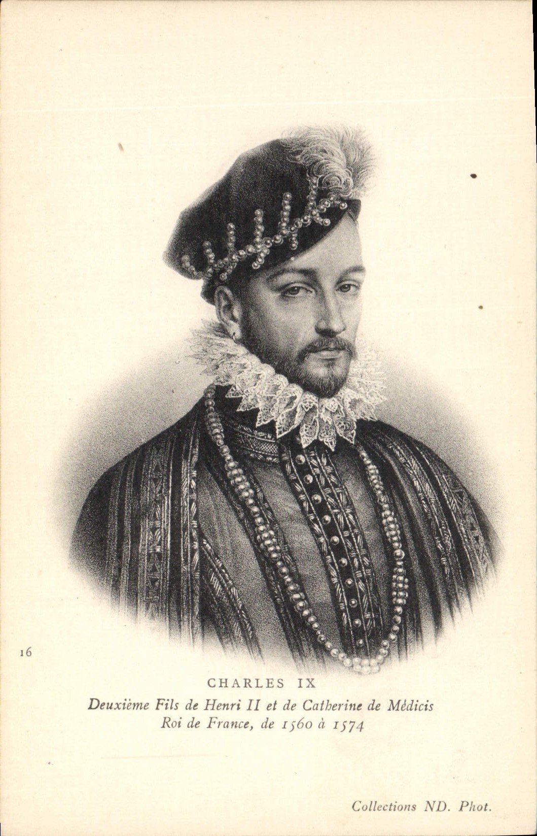 CPA Charles IX Roi de France