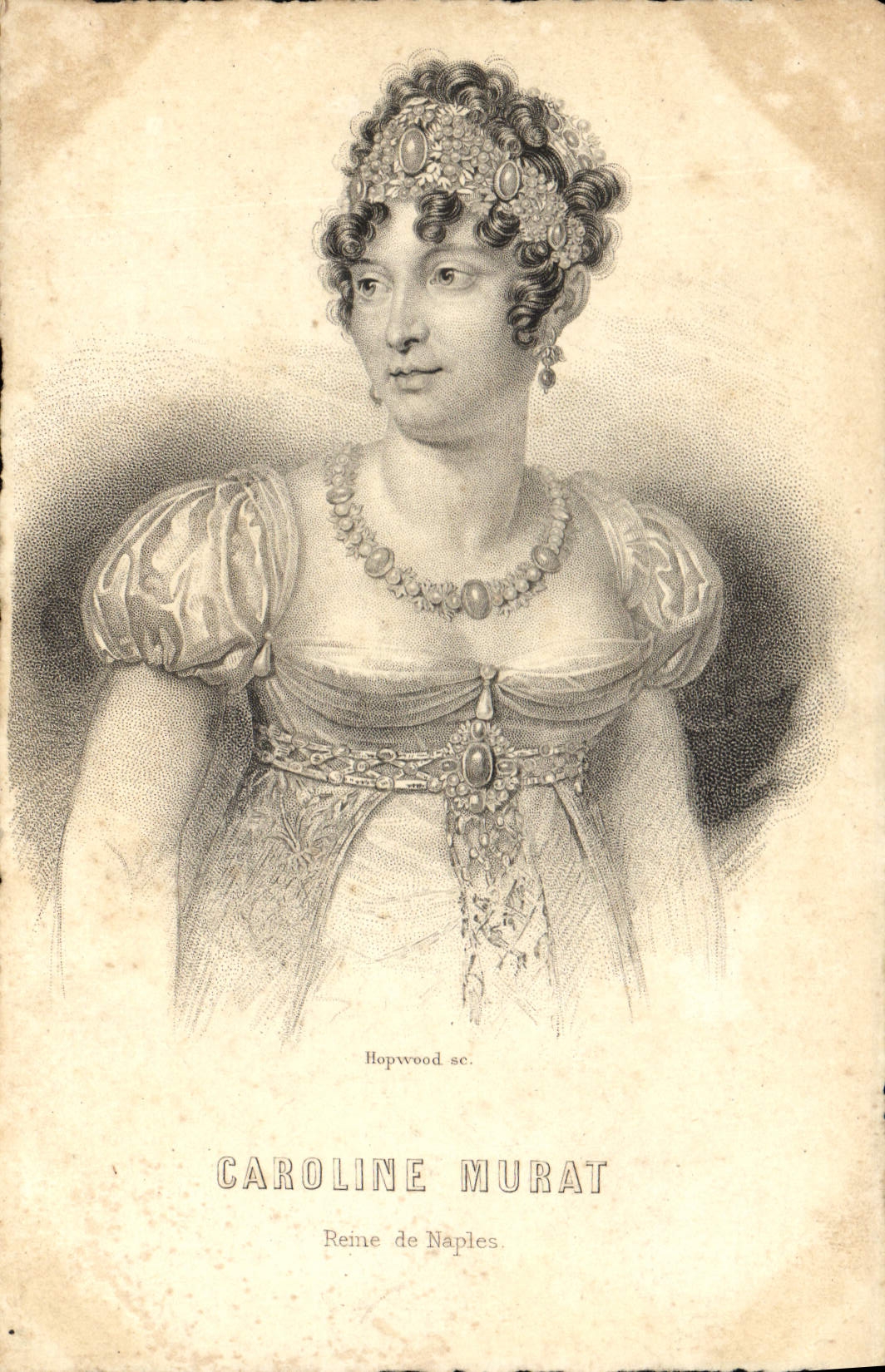 CPA Caroline Murat Reine de Naples