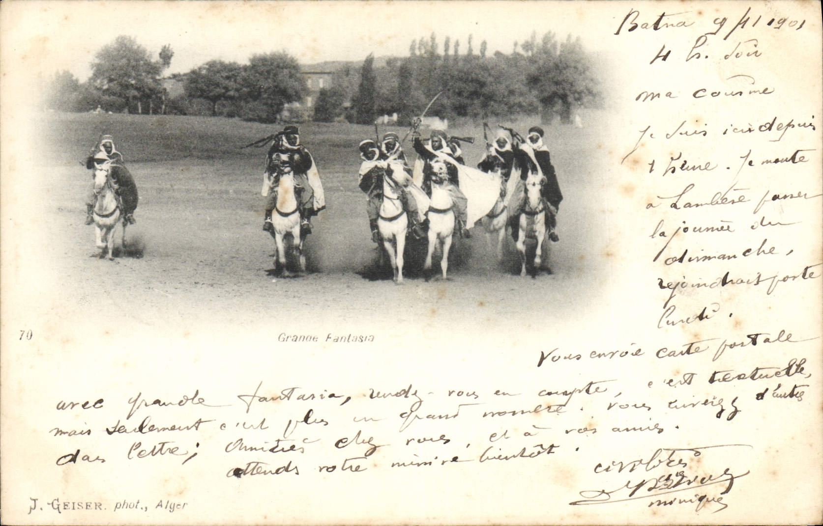 CPA Militaria Grande Fantasia