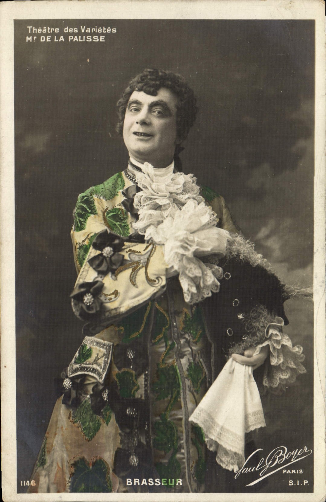 CPA Theatre Brasseur Theatre des Varietes Mr de la Palisse Moliere