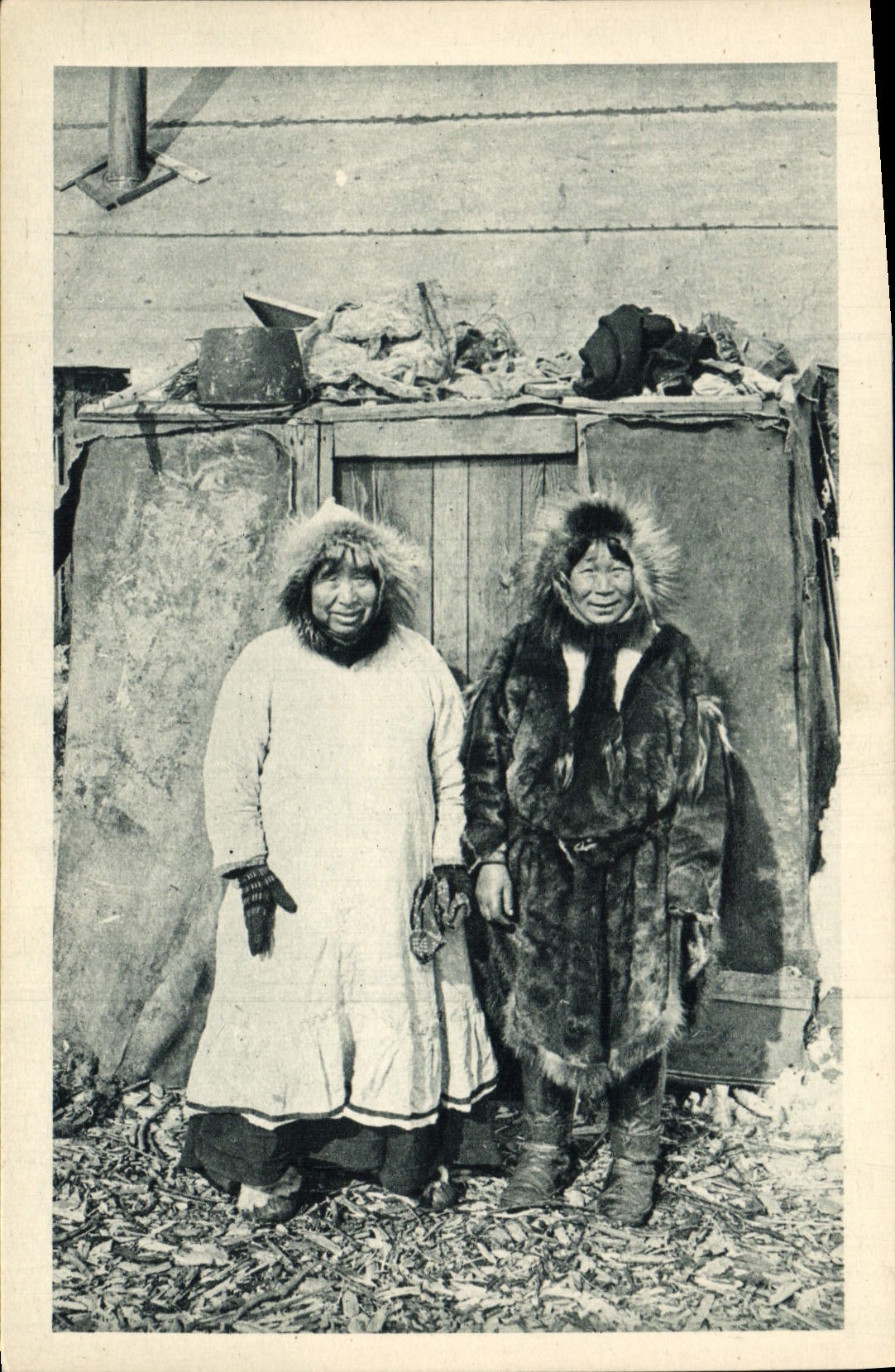 CPA Polaire Vieillesse et sourire