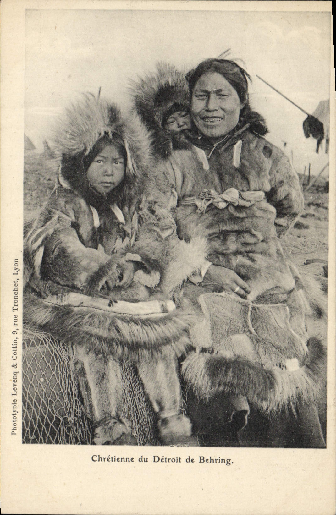 CPA Polaire Chretienne du detroit de Behring