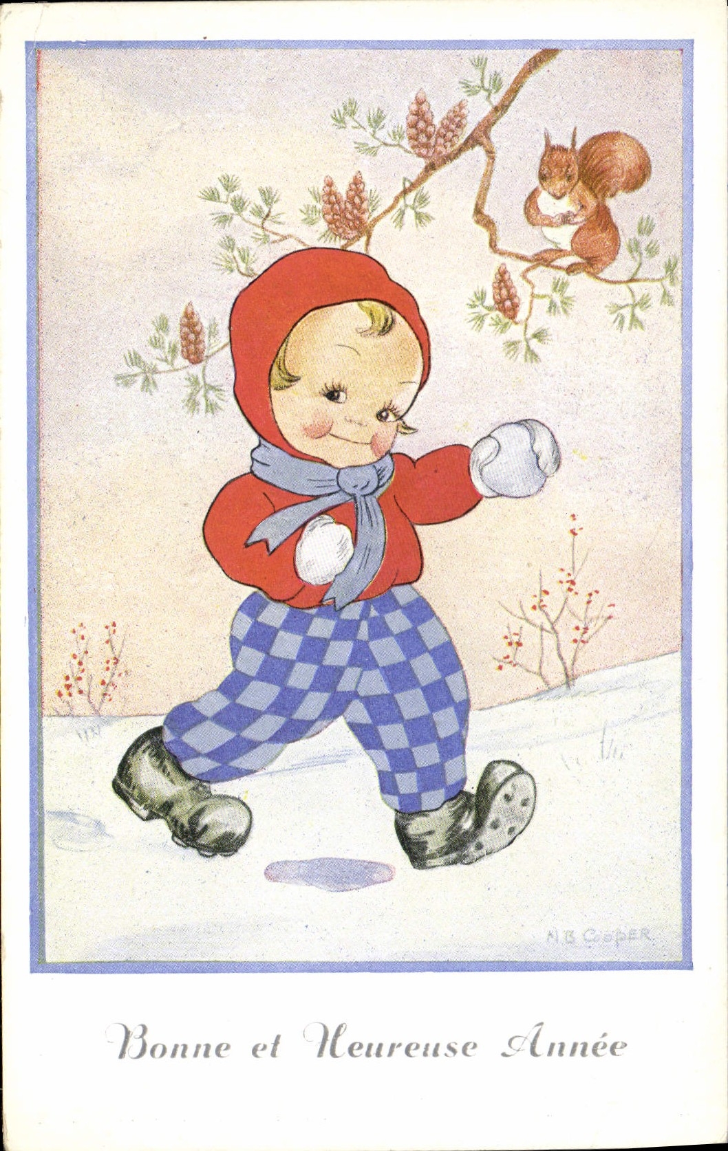 VINTAGE POSTCARD Fantasy Illustrator Cooper Child