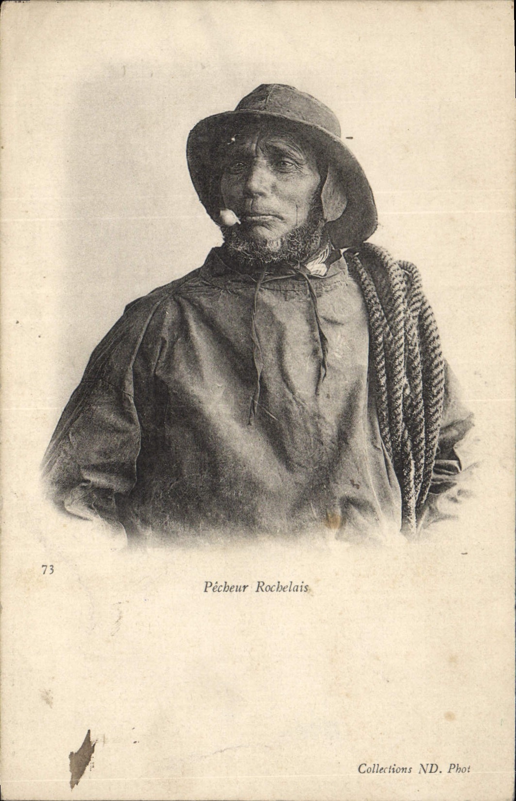 CPA Peche Pecheur Rochelais
