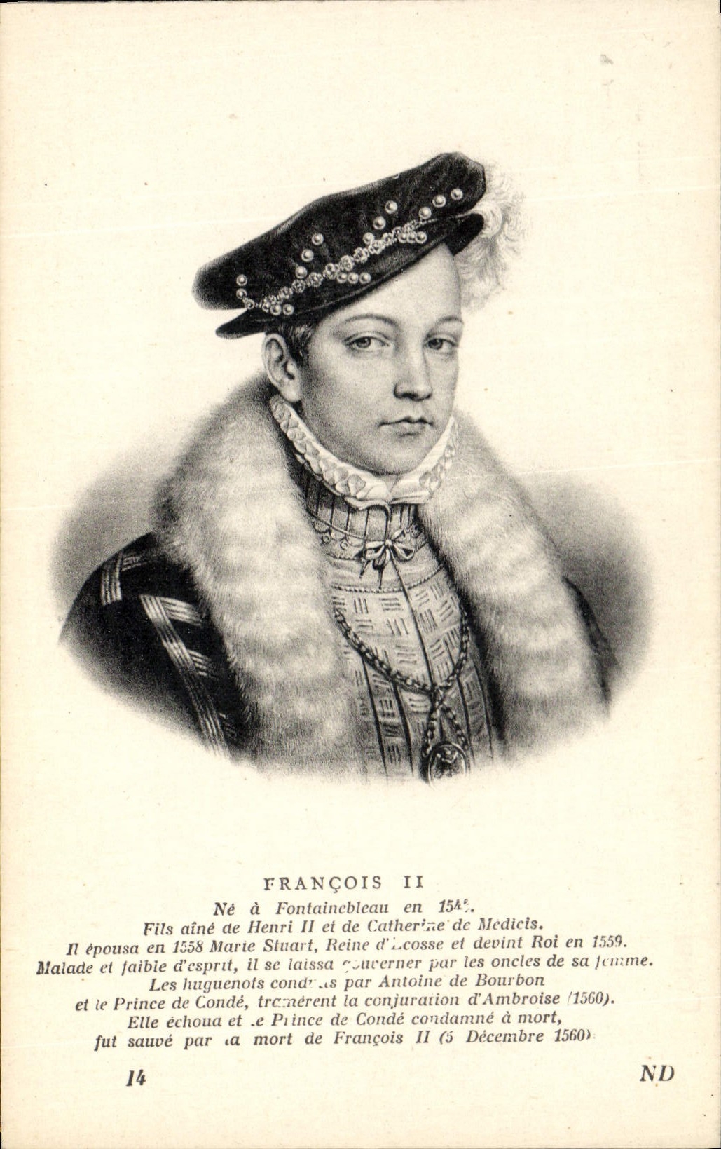 CPA Francois II 