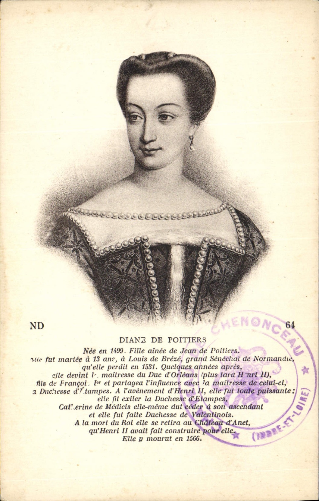 CPA Diane de Poitiers