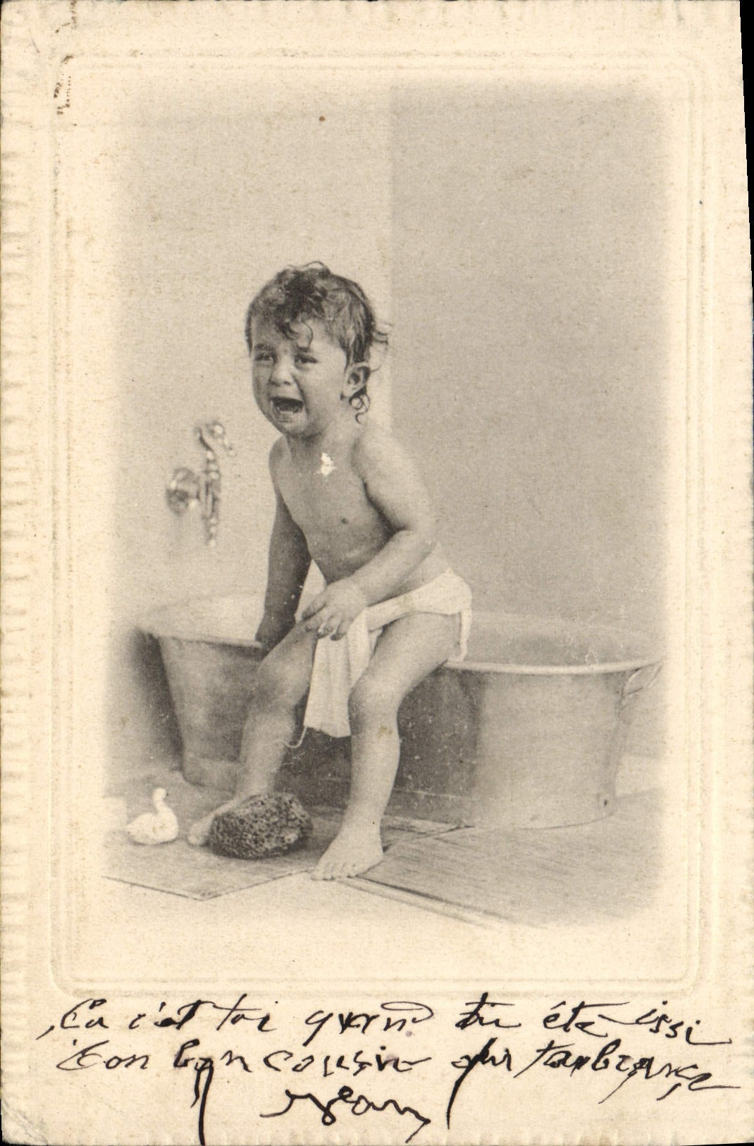 CPA Fantaisie Enfant Bebe 