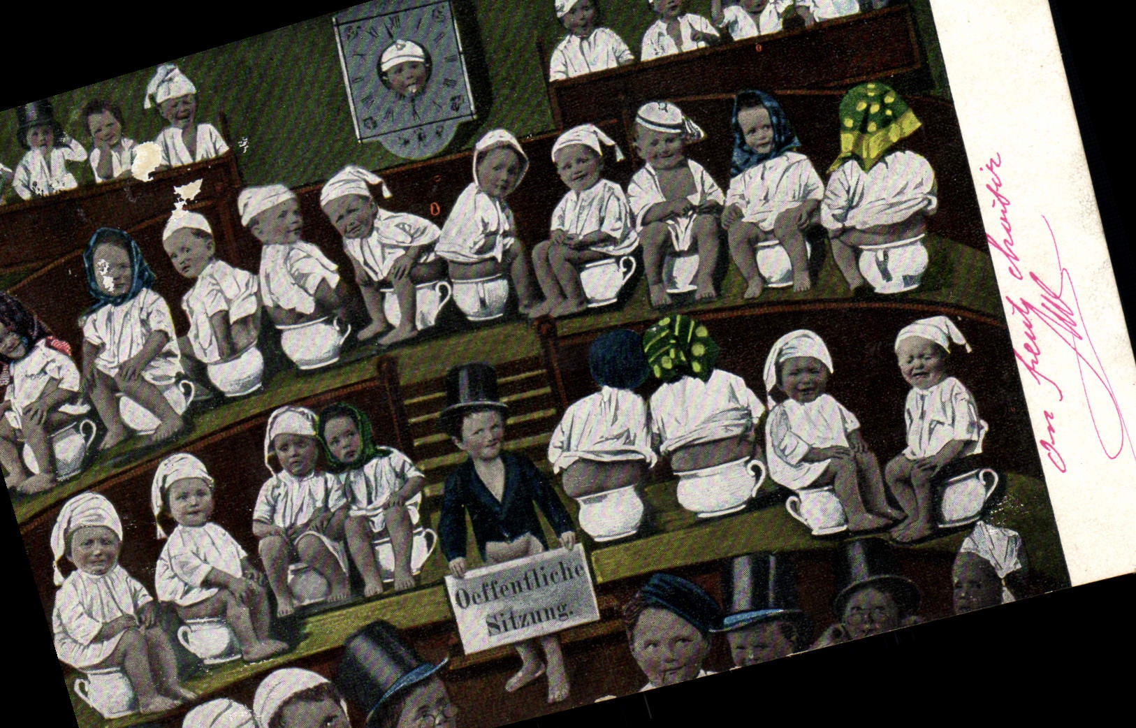 CPA Fantaisie Enfant Bebe 