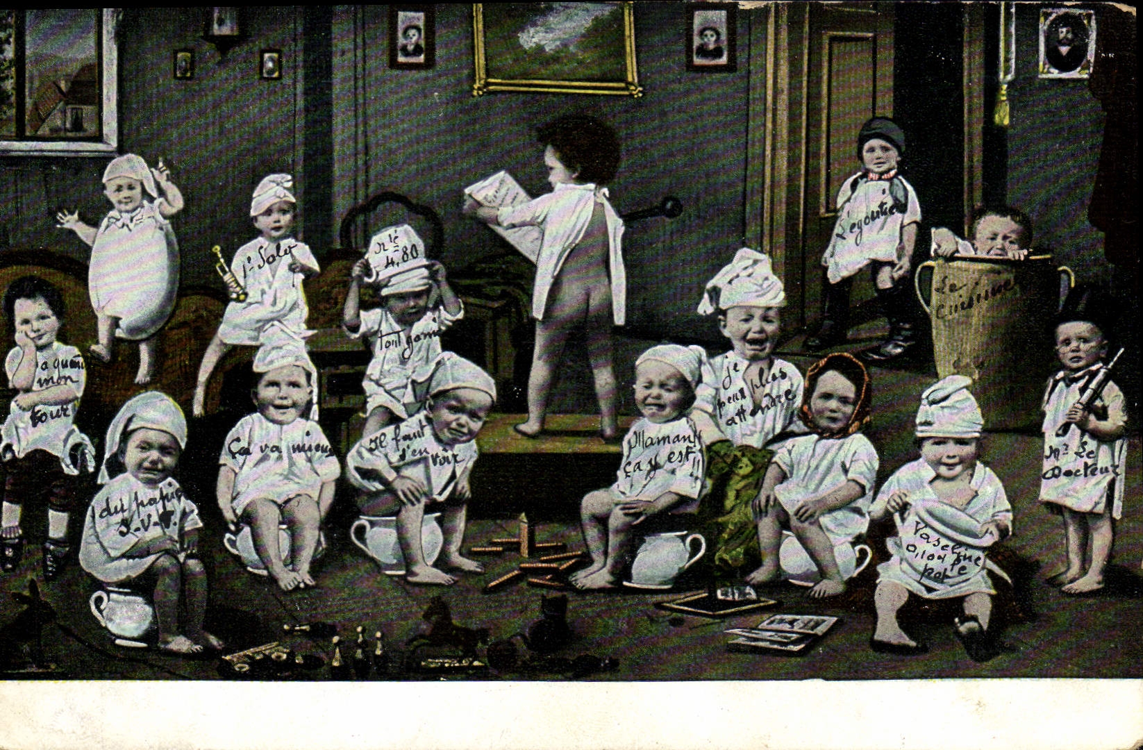 CPA Fantaisie Enfant Bebe 