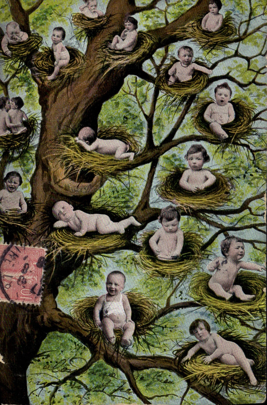 CPA Fantaisie Enfant Bebe 