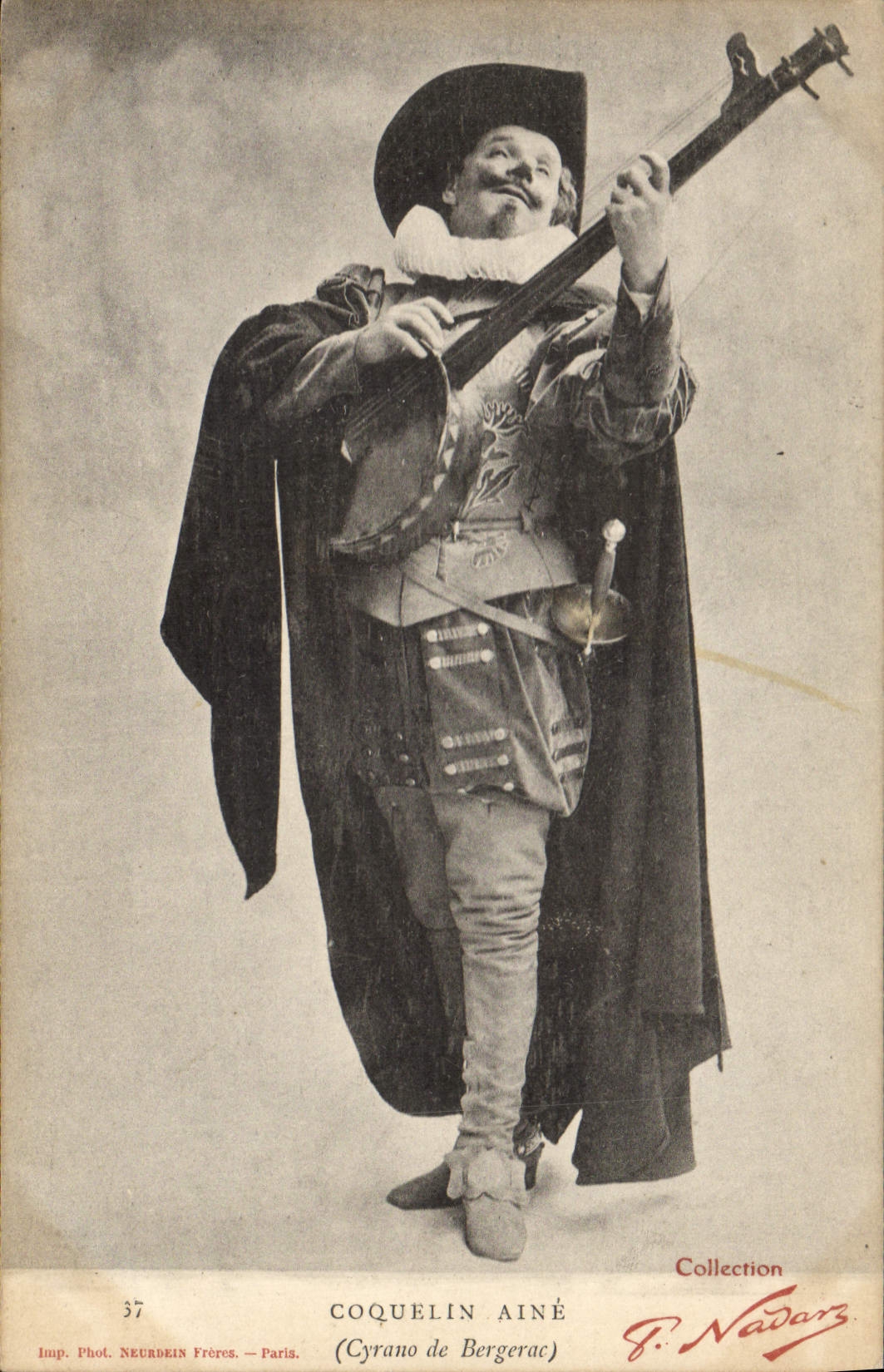 CPA Theatre Coquelin Aine Cyrano de Bergerac 