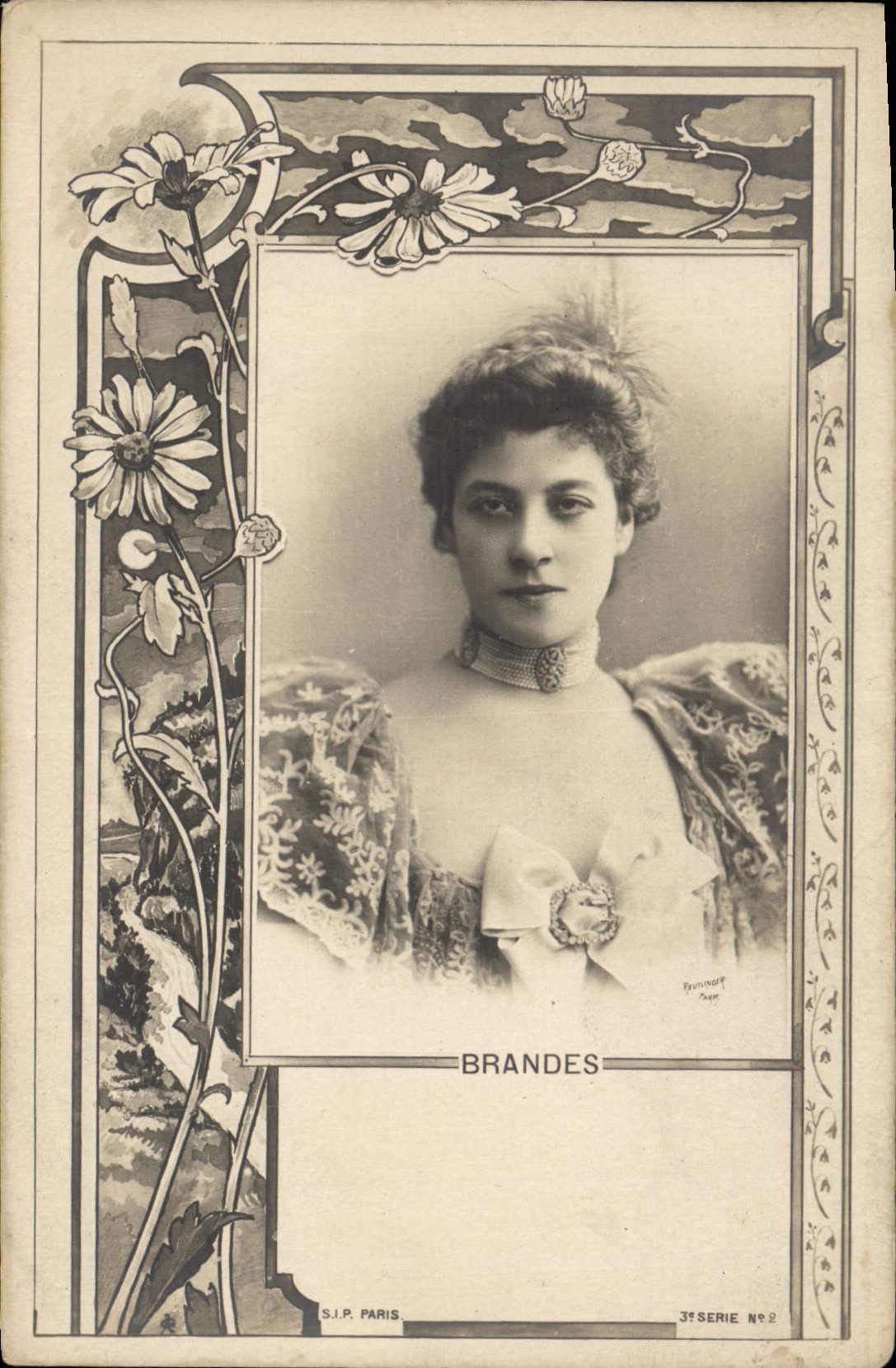 Teatro de Brandes de la mujer de la POSTAL de la VENDIMIA