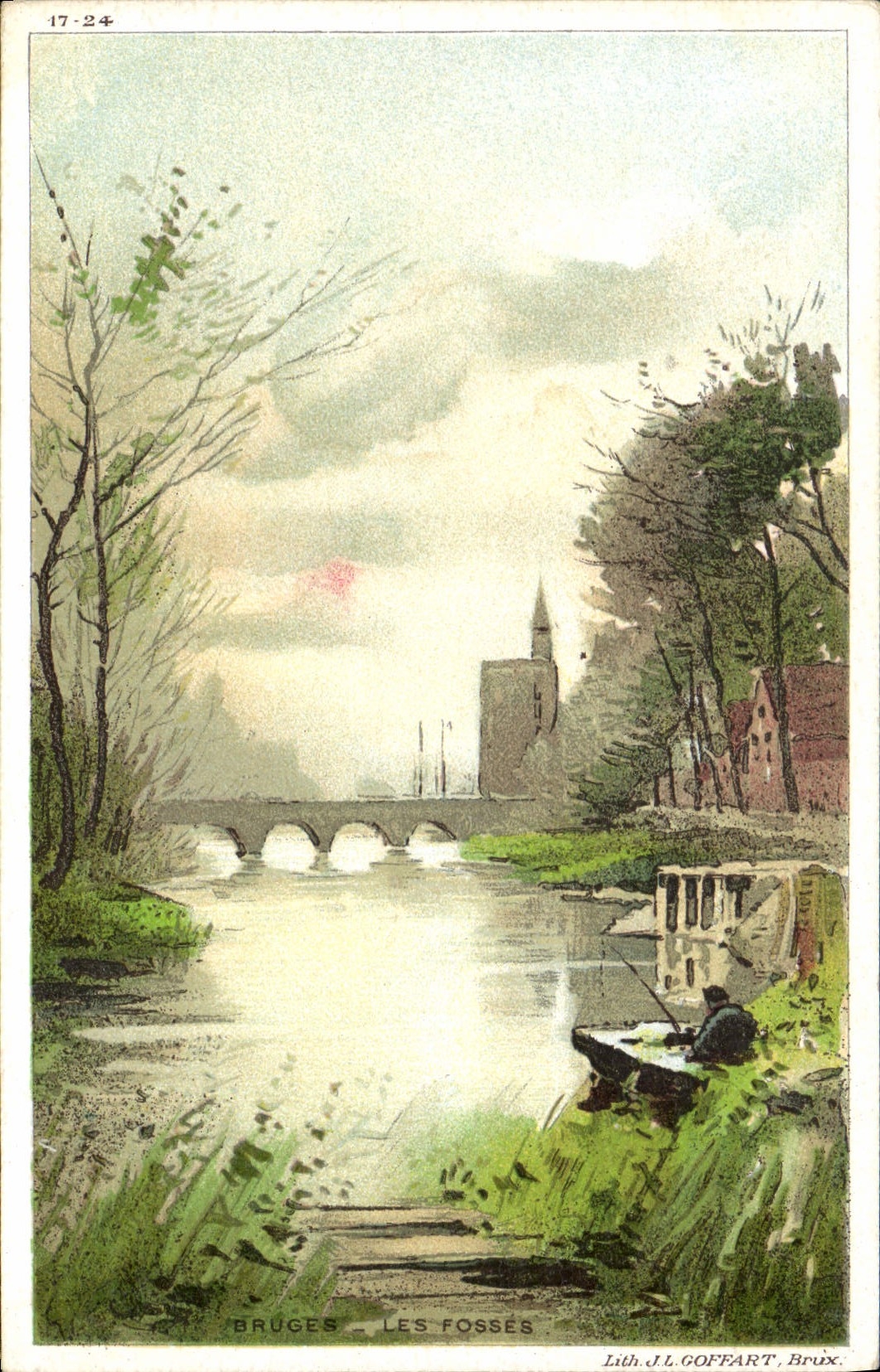 Hoyos del ilustrador de Brujas de la fantasía de la POSTAL de la VENDIMIA